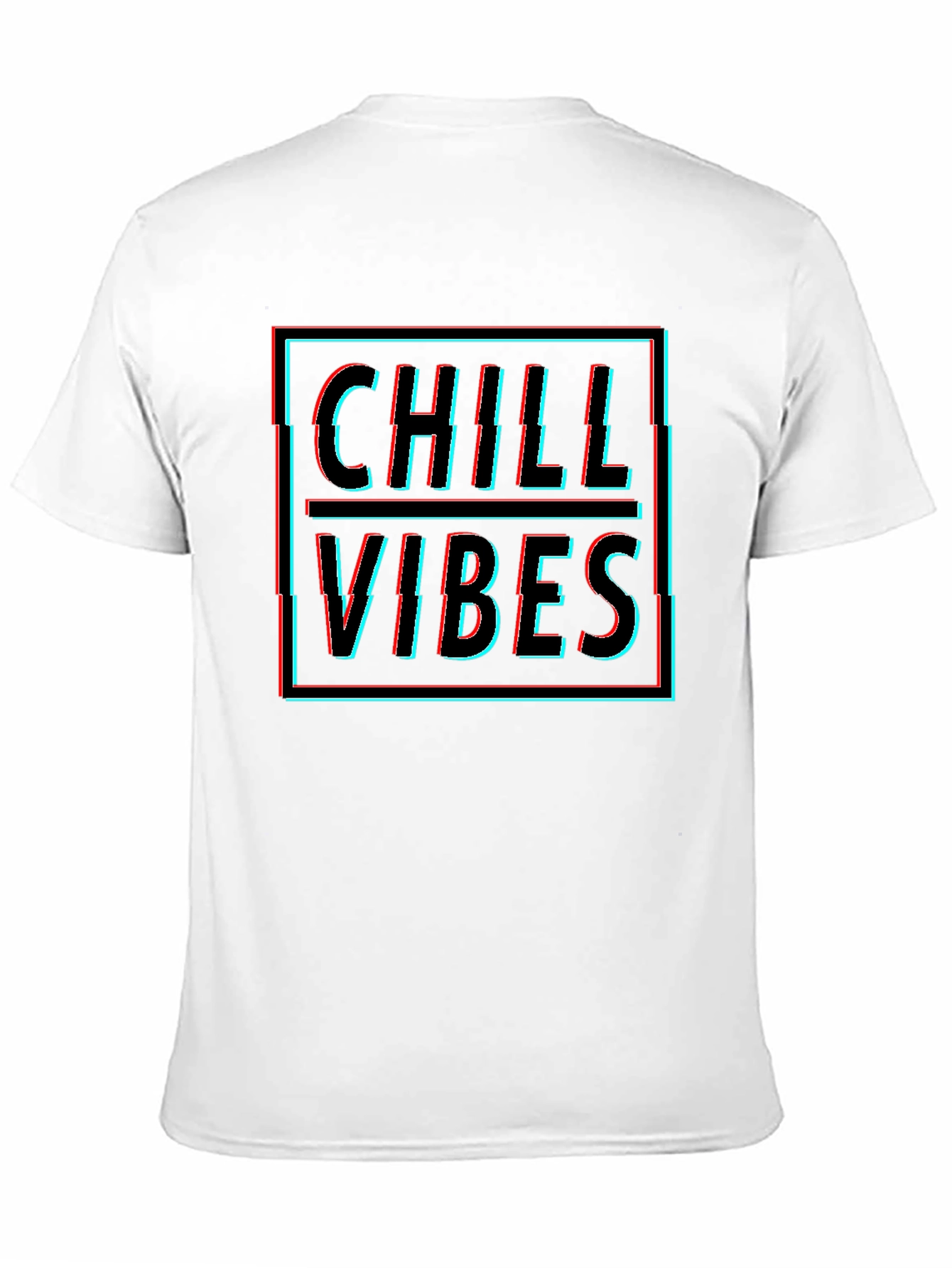 Chill Vibes Graphic Tee - Black