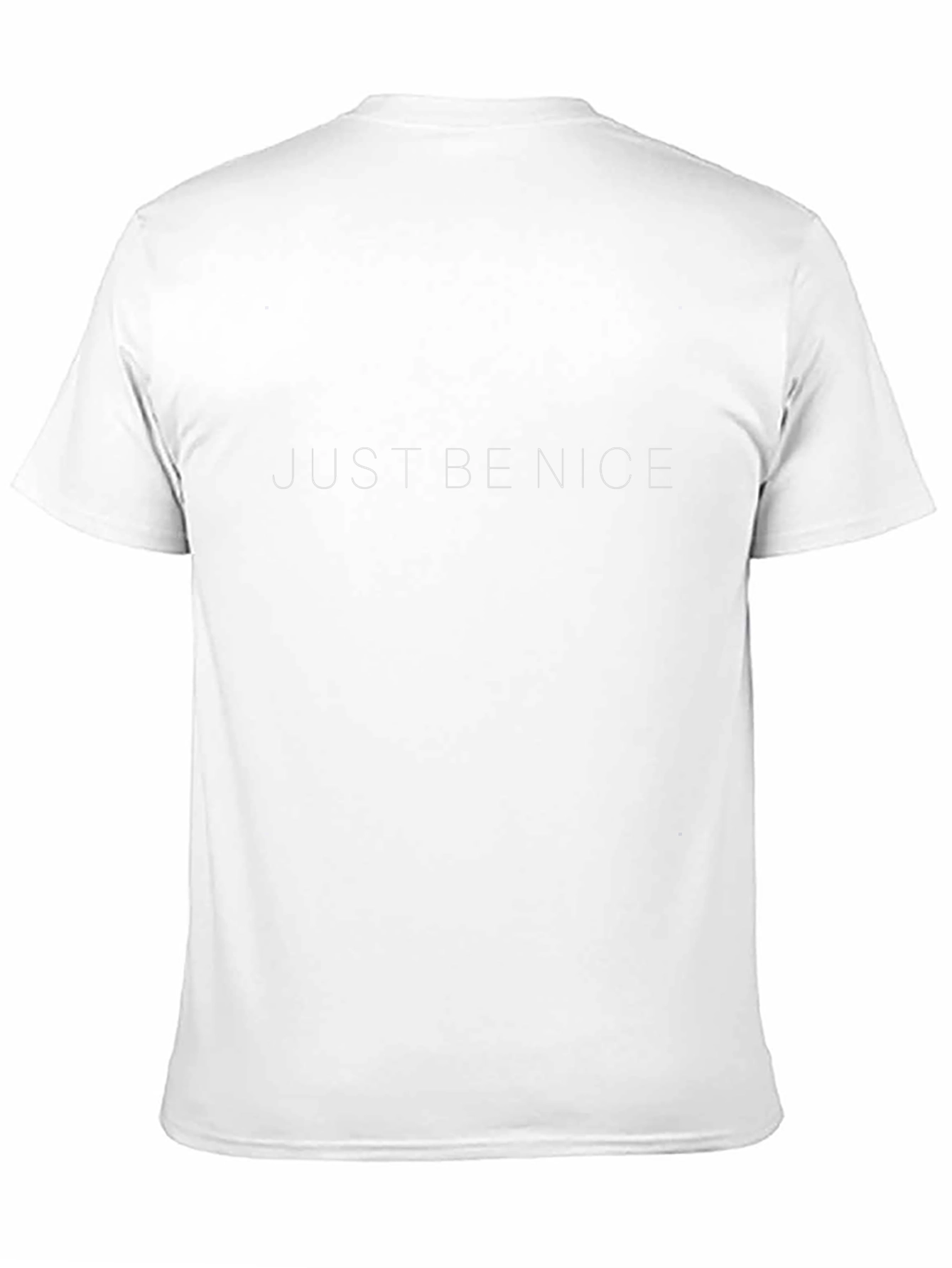 Just Be Nice Black T-Shirt - Casual Style