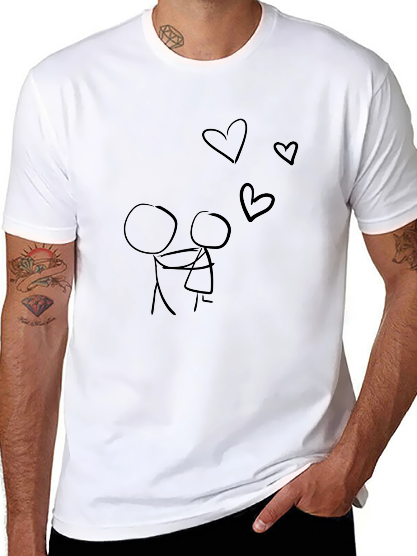 Dad and Child Love T-Shirt