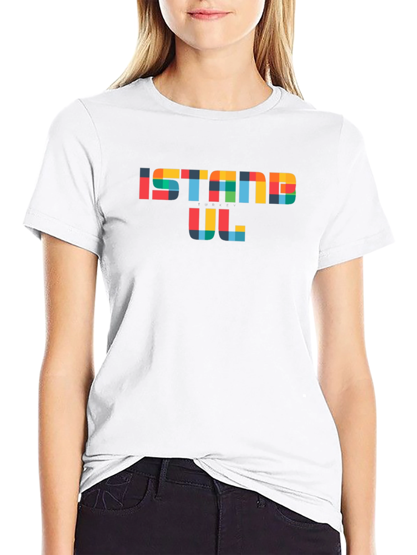 Istanbul Graphic Tee - Modern City Souvenir