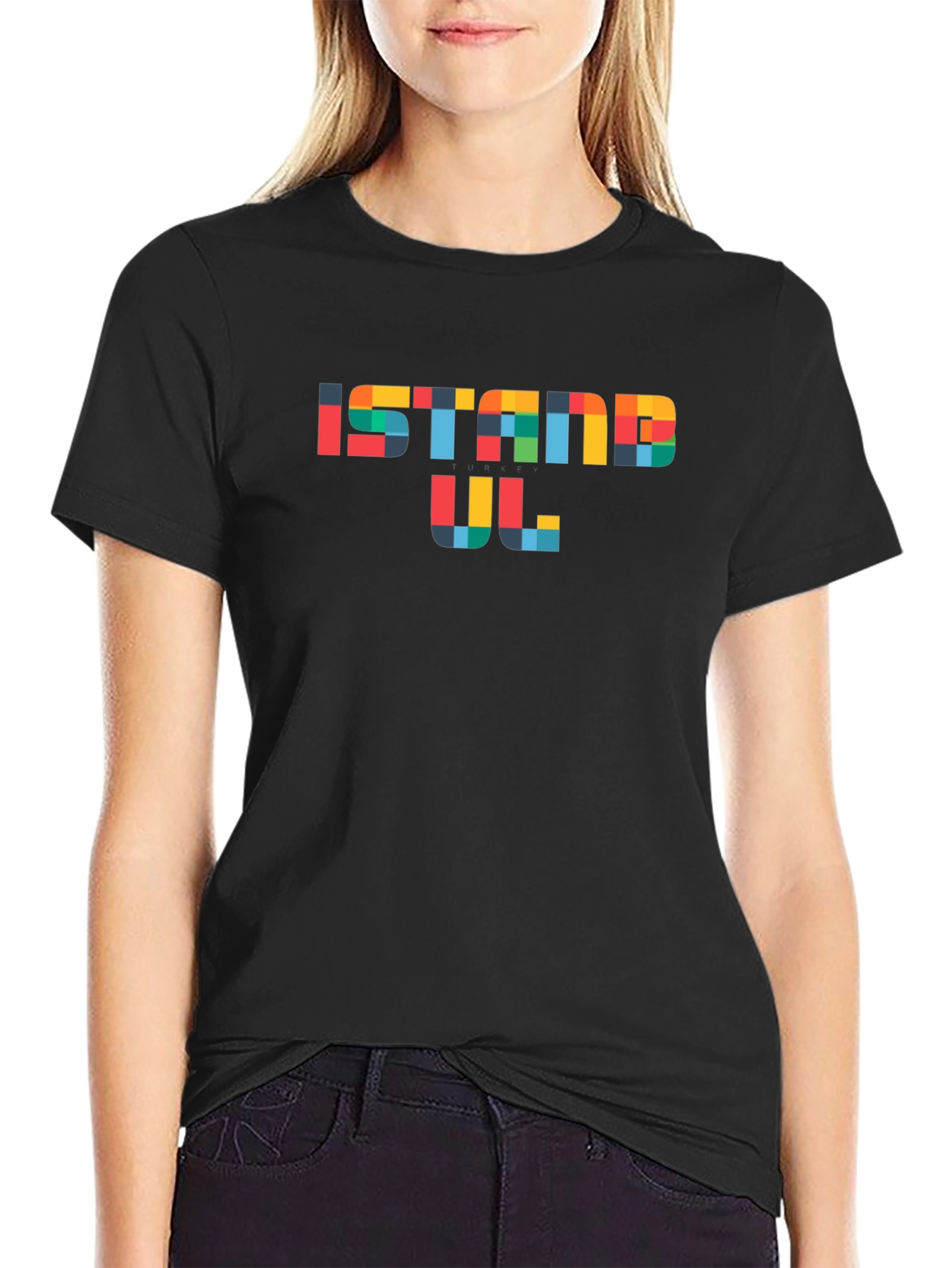 Istanbul Graphic Tee - Modern City Souvenir