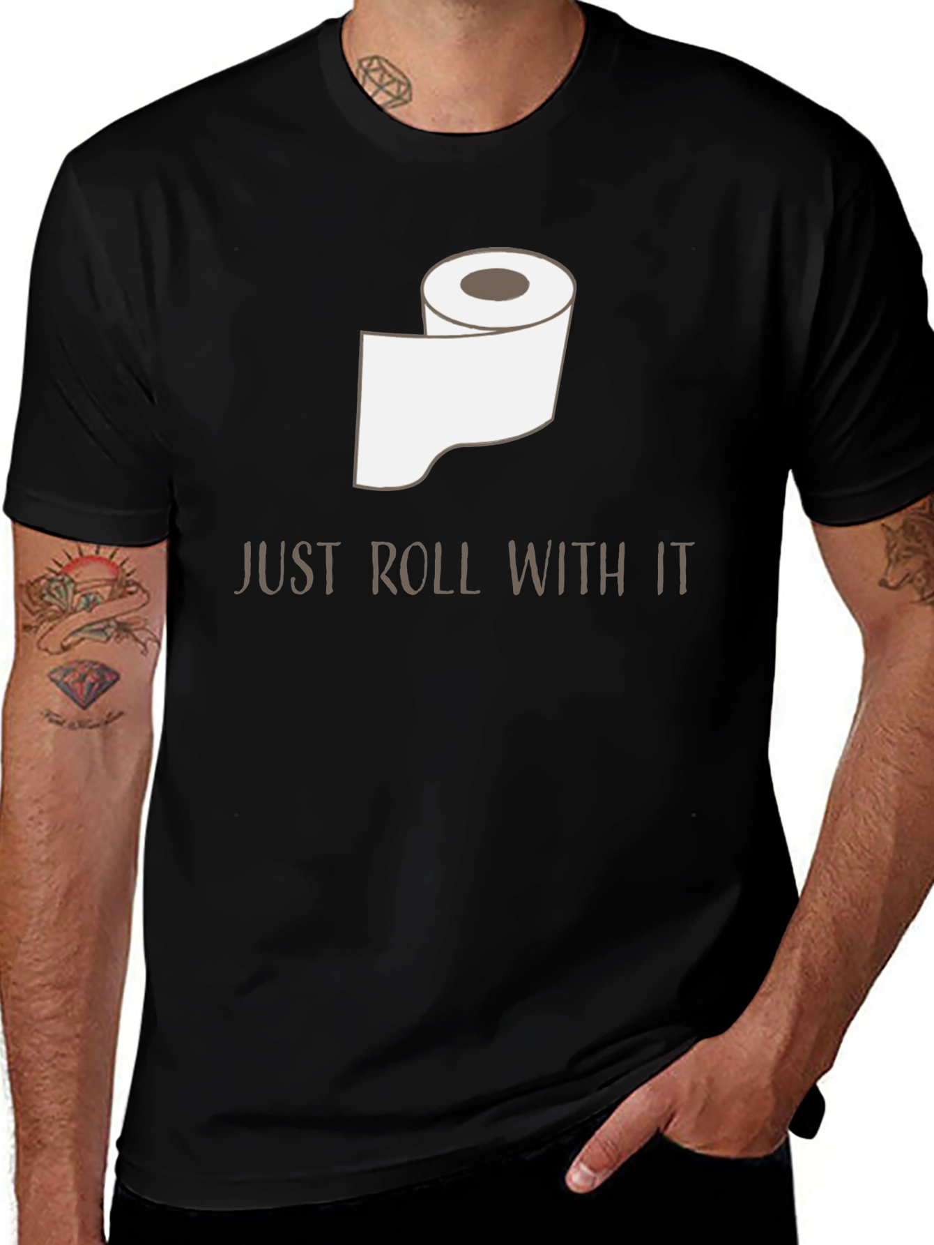Just Roll With It Graphic Tee