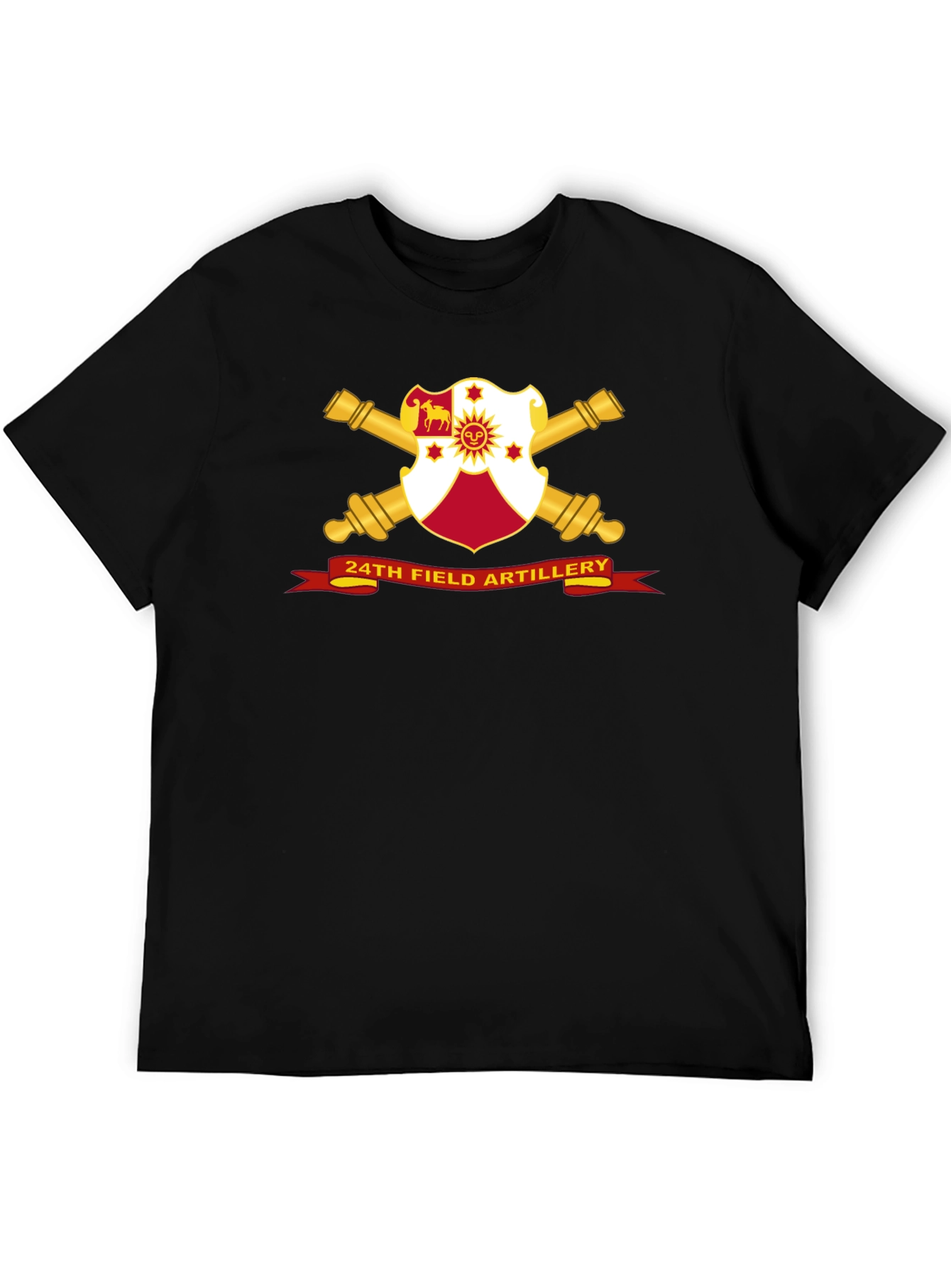 24th Field Artillery T-Shirt: Military Pride Tee