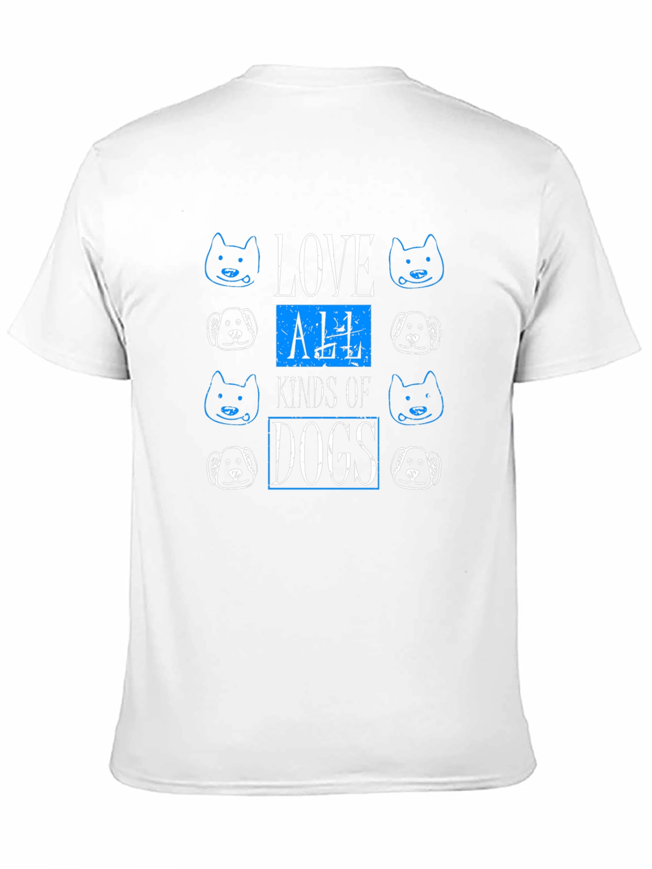 Love All Kinds of Dogs Graphic Tee