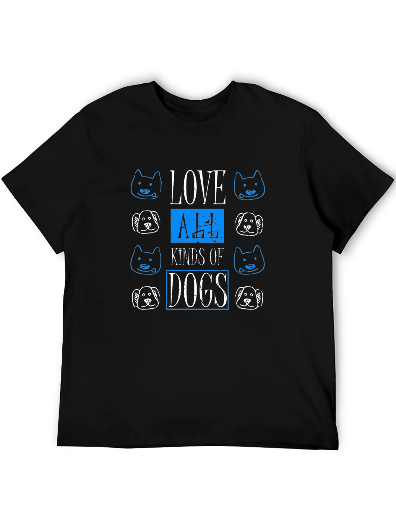 Love All Kinds of Dogs Graphic Tee