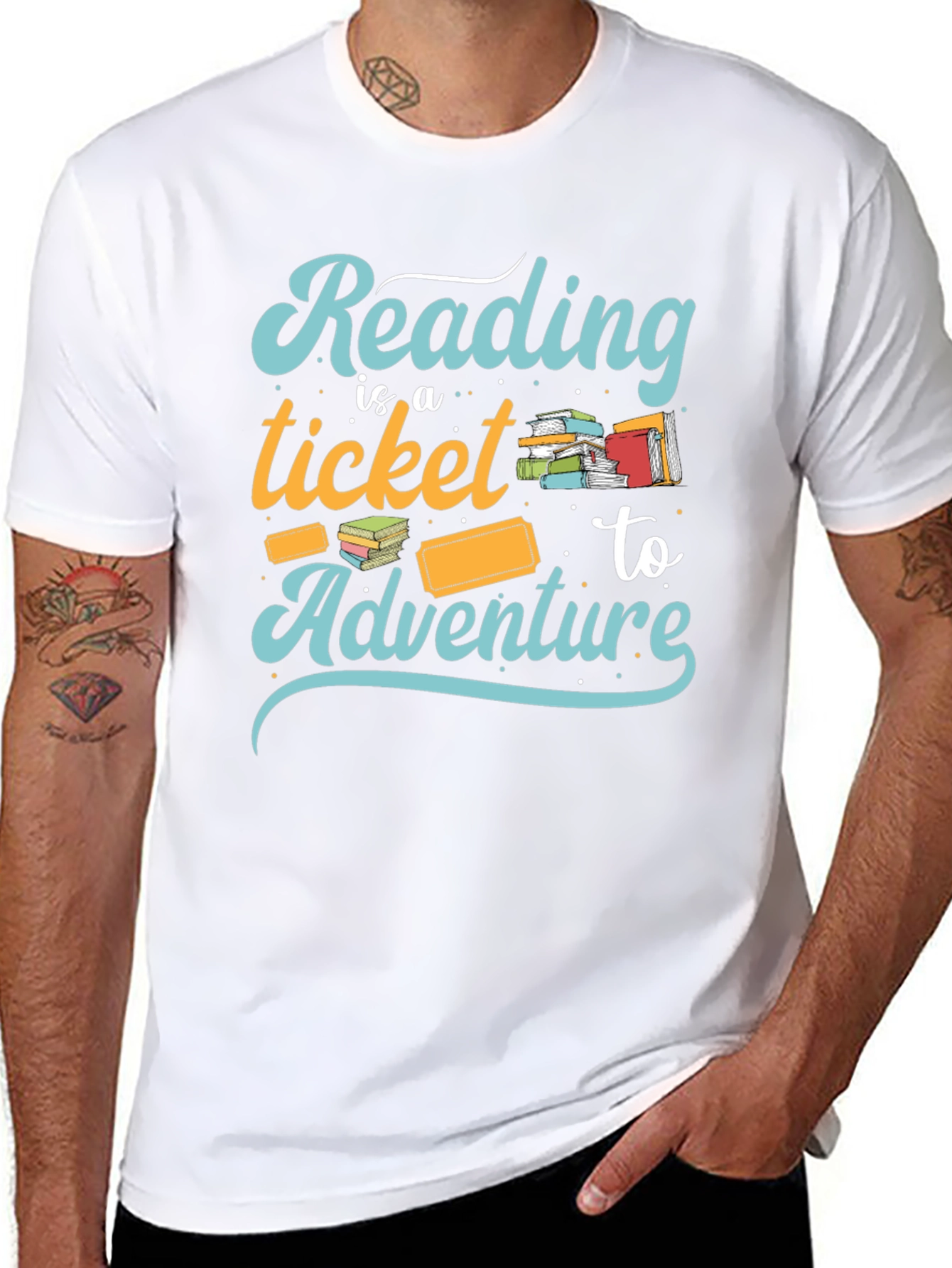 Reading is a Ticket to Adventure T-Shirt