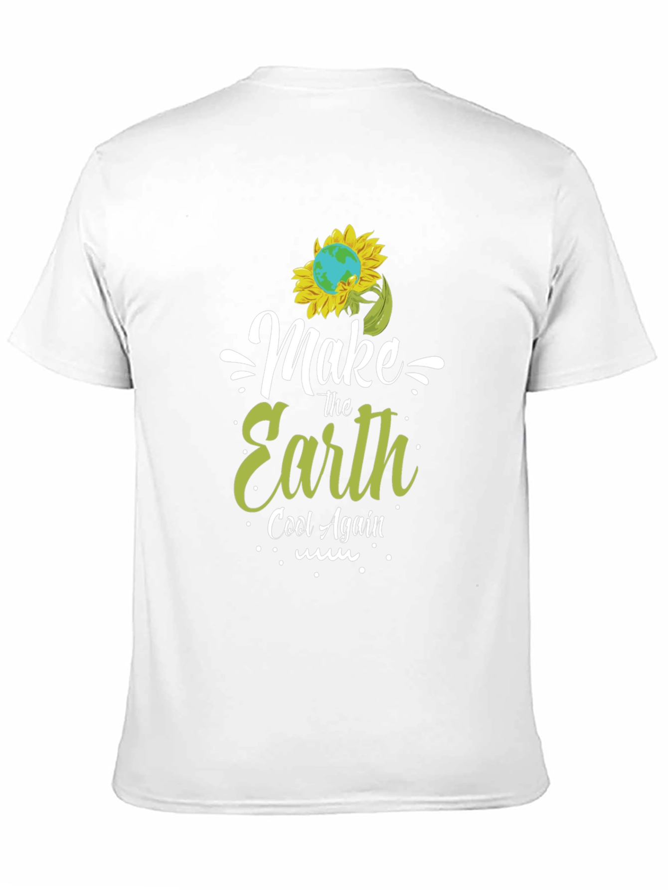 Eco-Friendly Make Earth Cool Graphic Tee