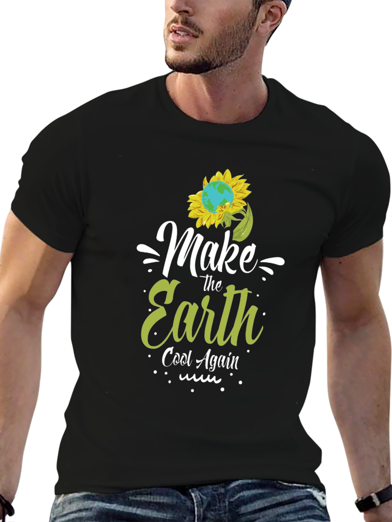 Eco-Friendly Make Earth Cool Graphic Tee