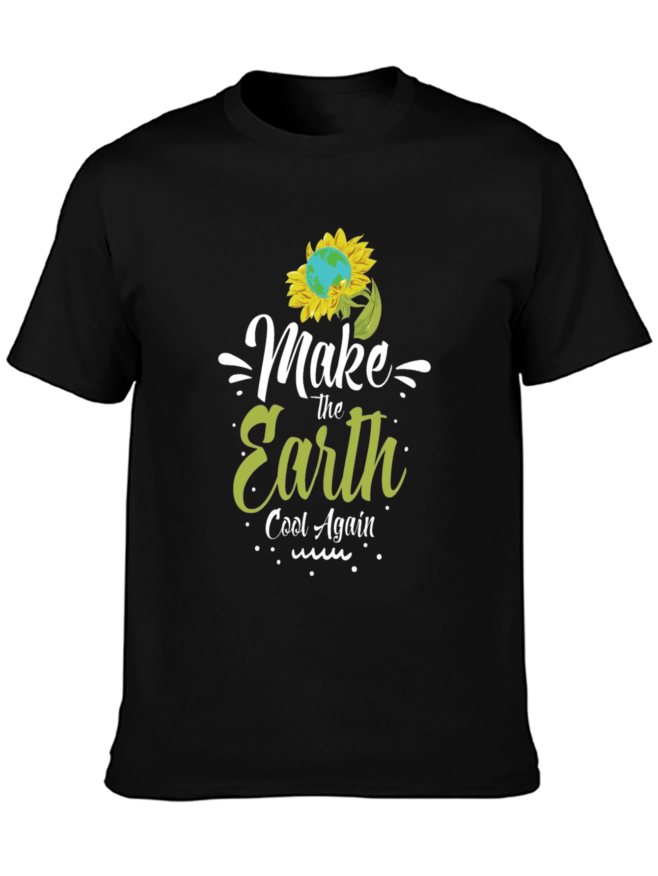 Eco-Friendly Make Earth Cool Graphic Tee