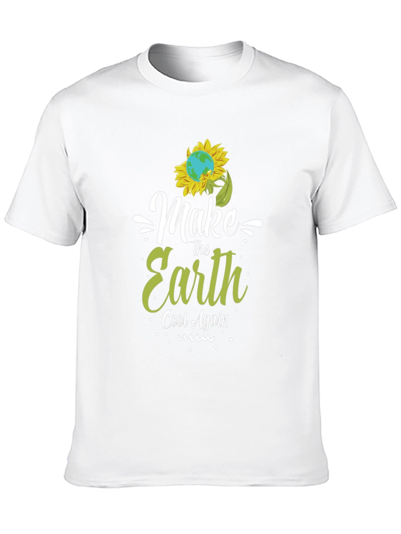 Eco-Friendly Make Earth Cool Graphic Tee