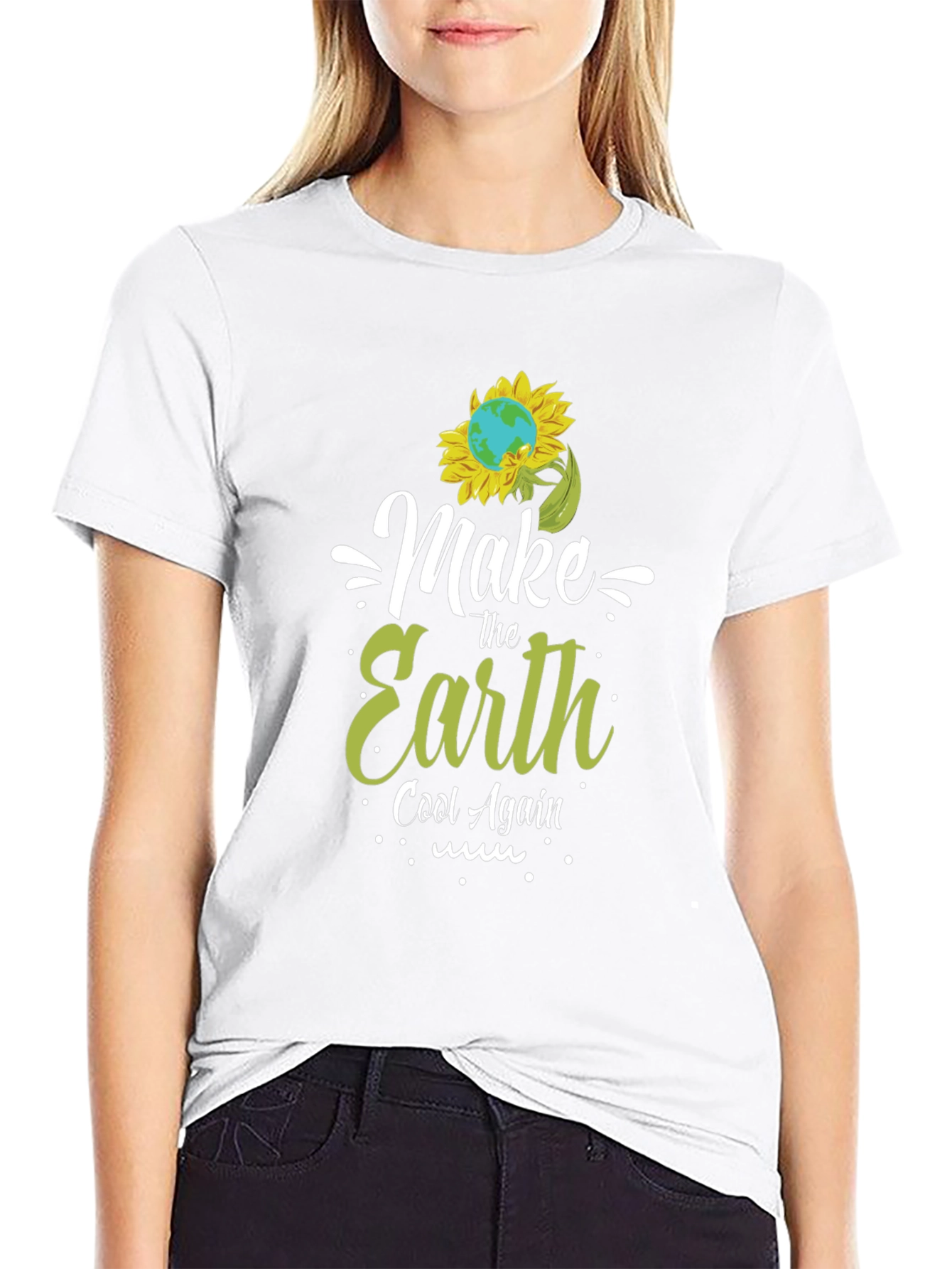 Eco-Friendly Make Earth Cool Graphic Tee