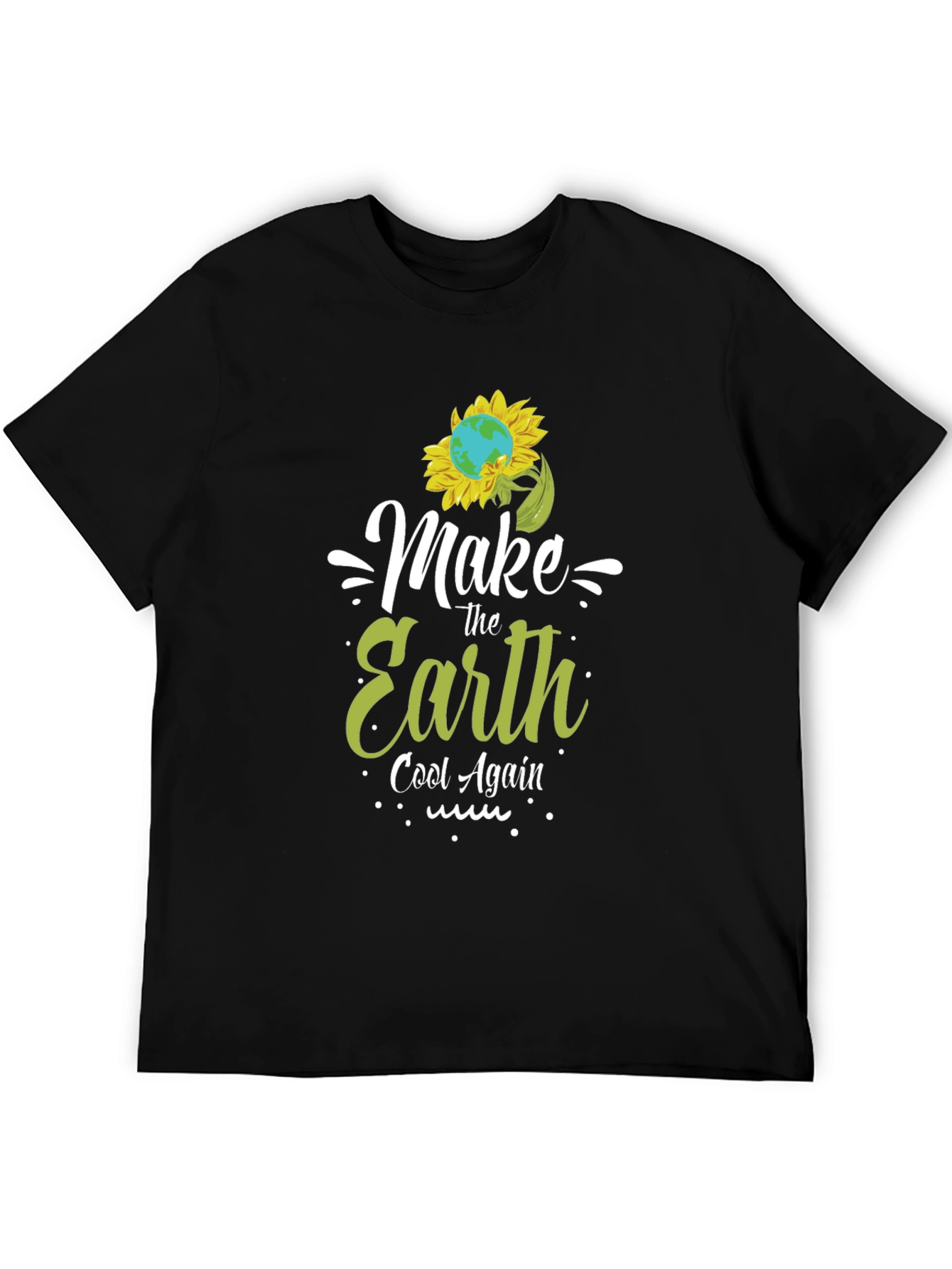 Eco-Friendly Make Earth Cool Graphic Tee