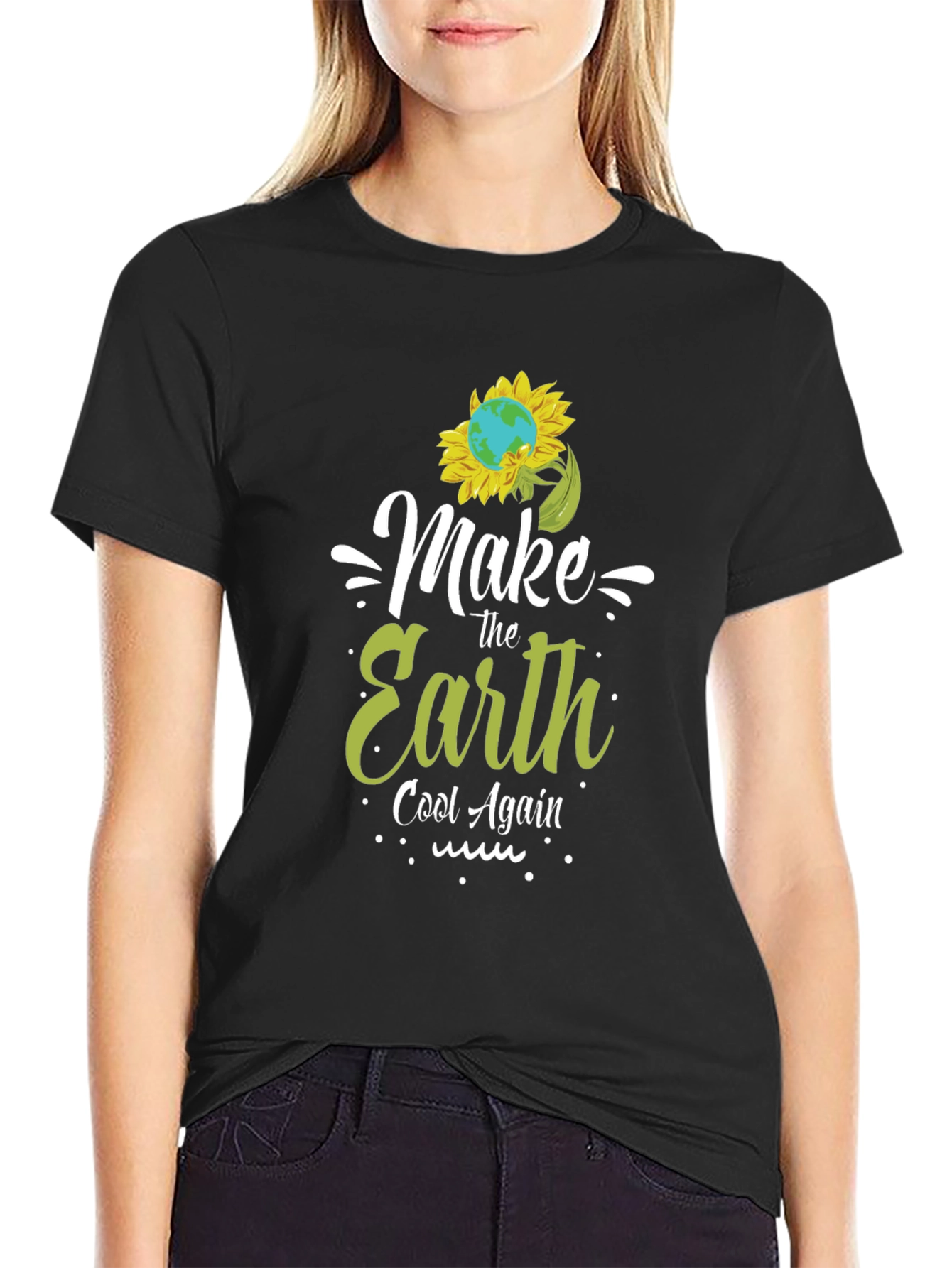 Eco-Friendly Make Earth Cool Graphic Tee