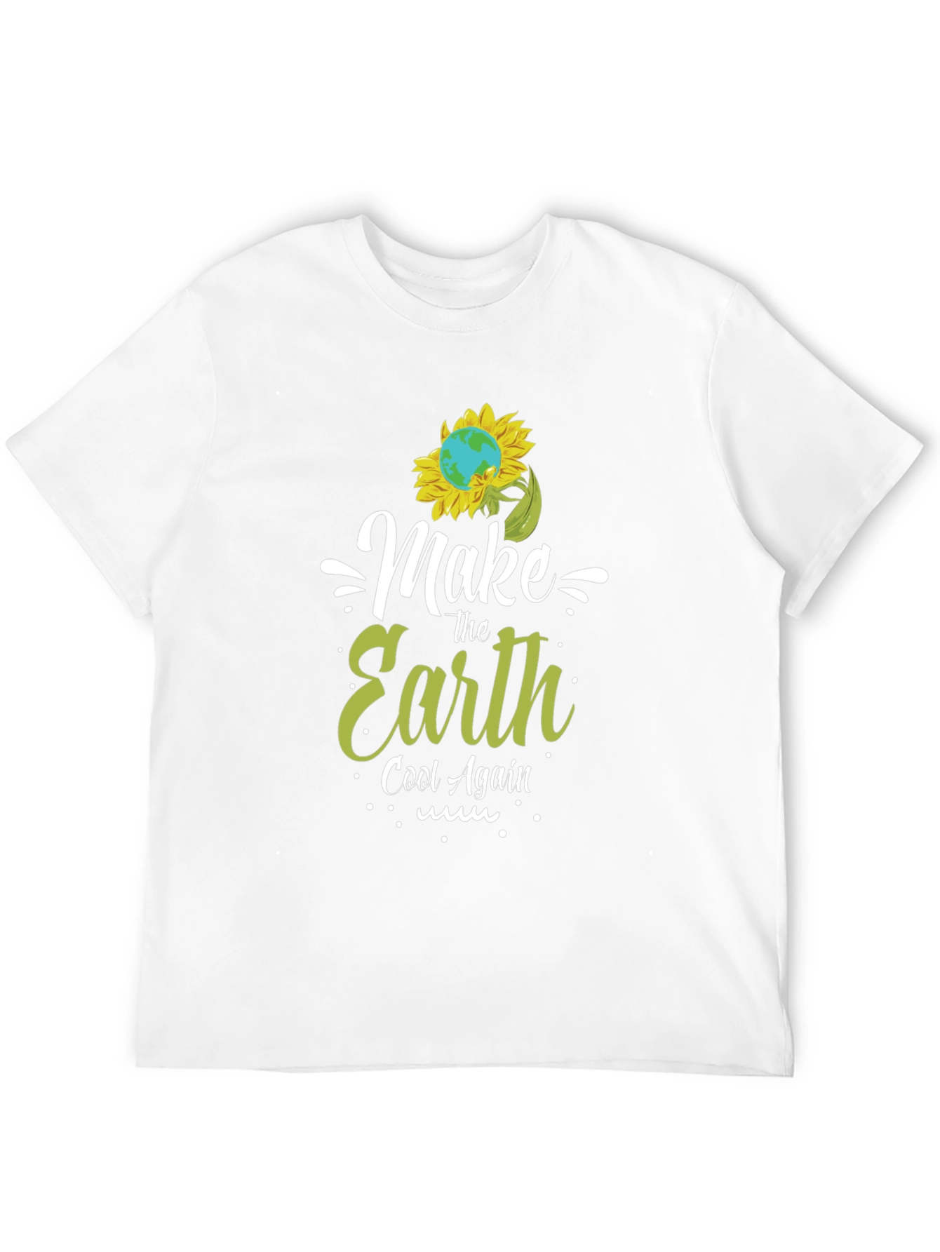 Eco-Friendly Make Earth Cool Graphic Tee