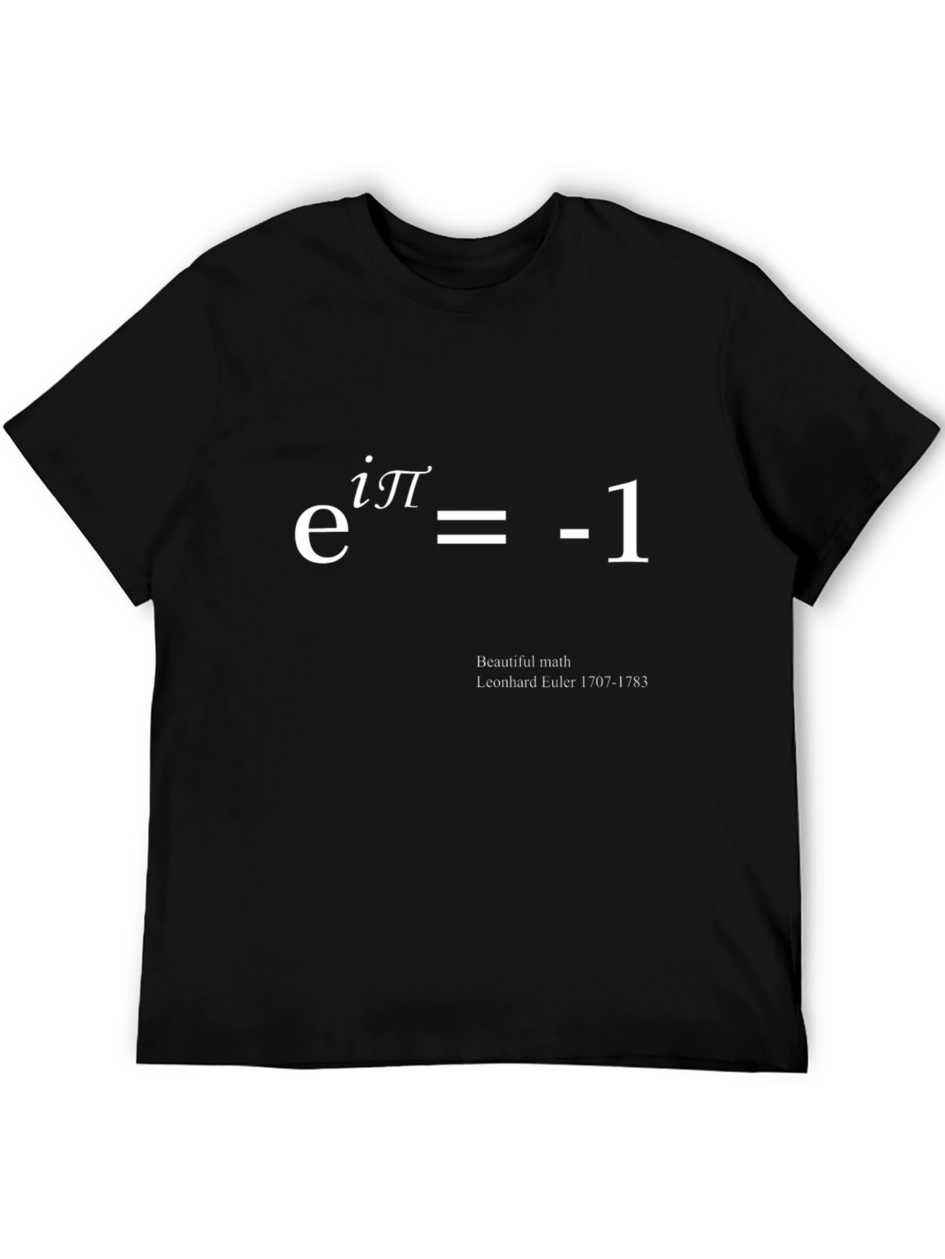 Eulers Identity T-Shirt - Math Equation Tee