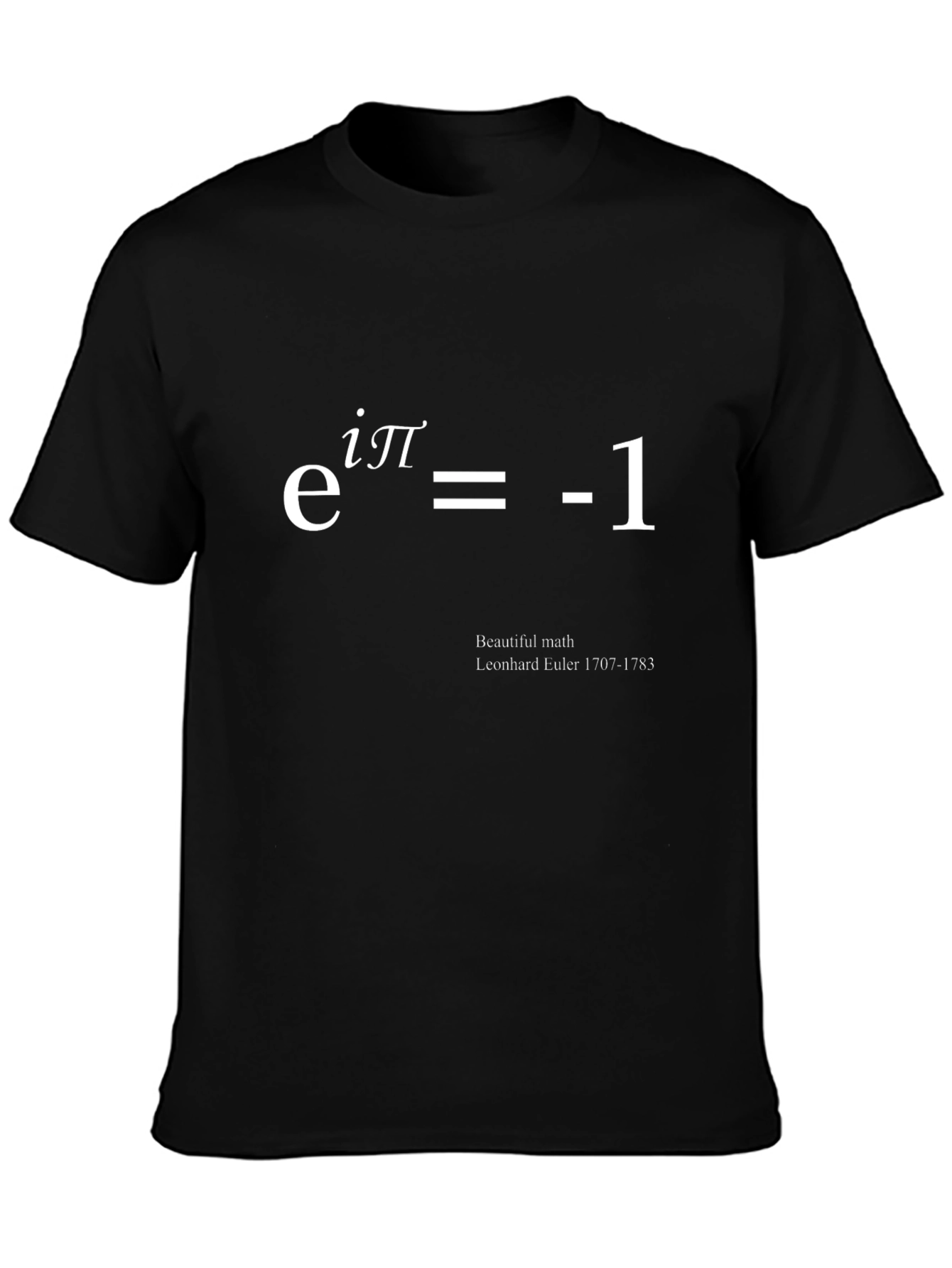 Eulers Identity T-Shirt - Math Equation Tee