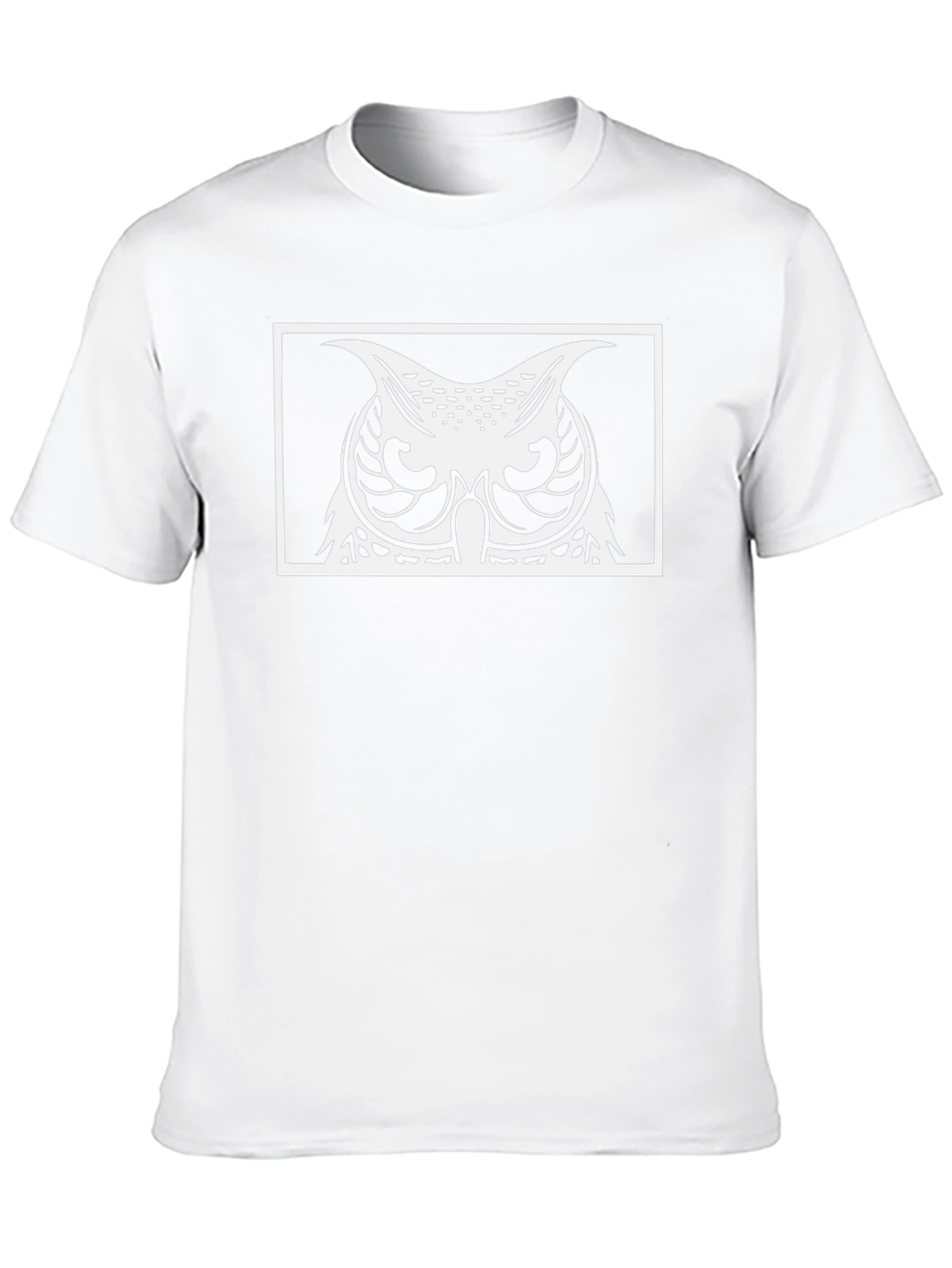 Owl Graphic Black T-Shirt - Mens