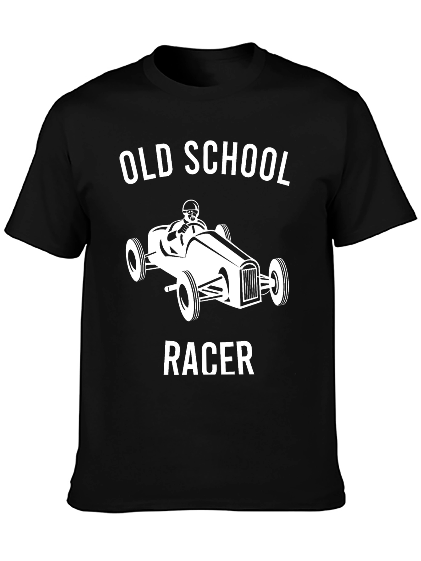 Old School Racer Graphic T-Shirt