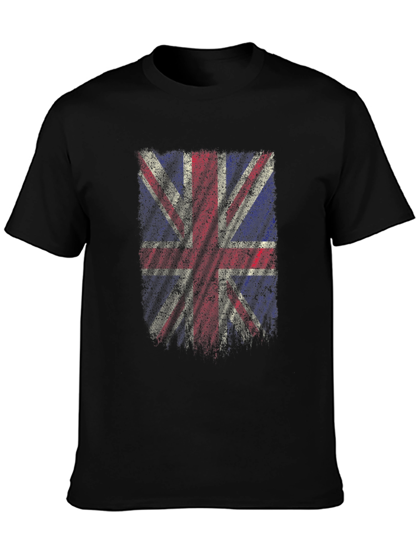 Union Jack Graphic Tee - Distressed UK Flag Shirt