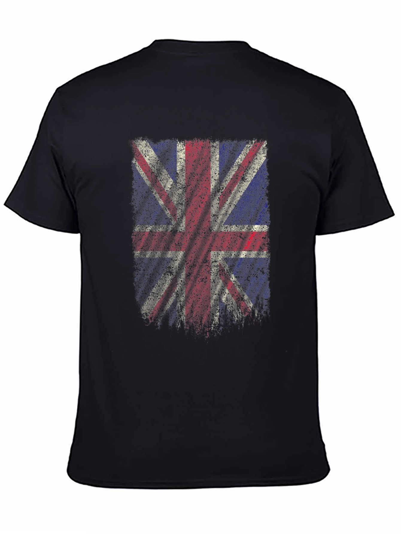 Union Jack Graphic Tee - Distressed UK Flag Shirt