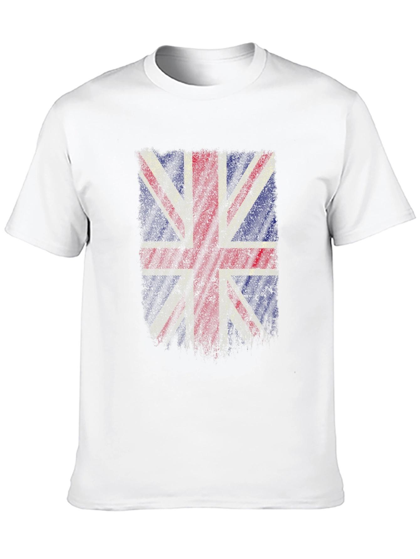 Union Jack Graphic Tee - Distressed UK Flag Shirt