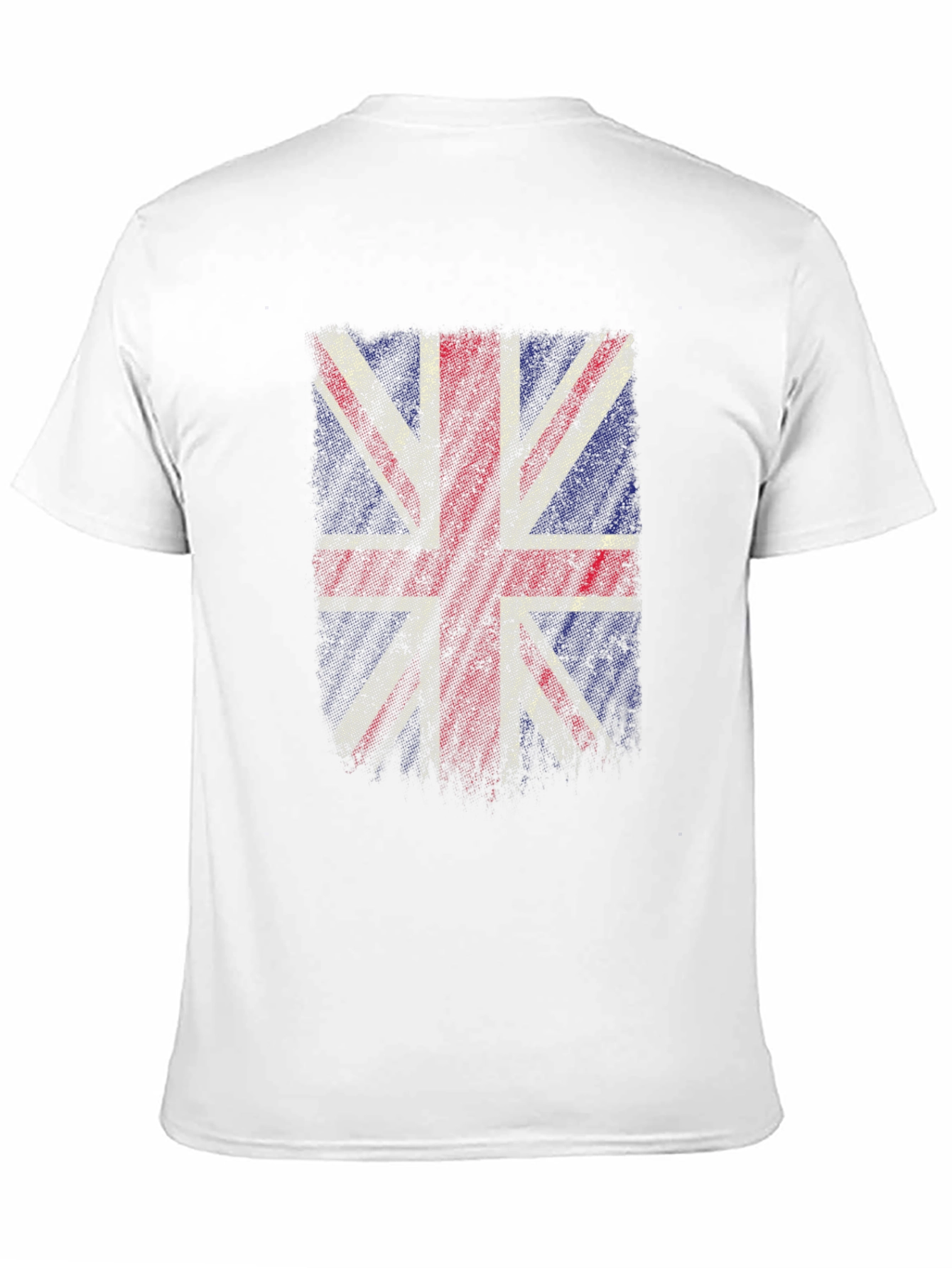 Union Jack Graphic Tee - Distressed UK Flag Shirt