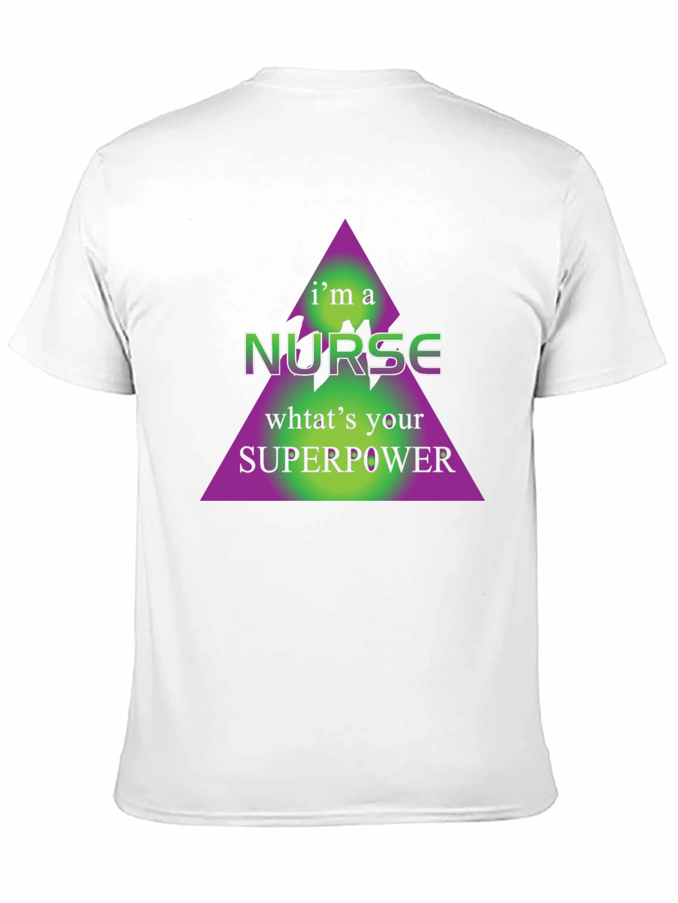 Nurse Superpower Graphic Tee