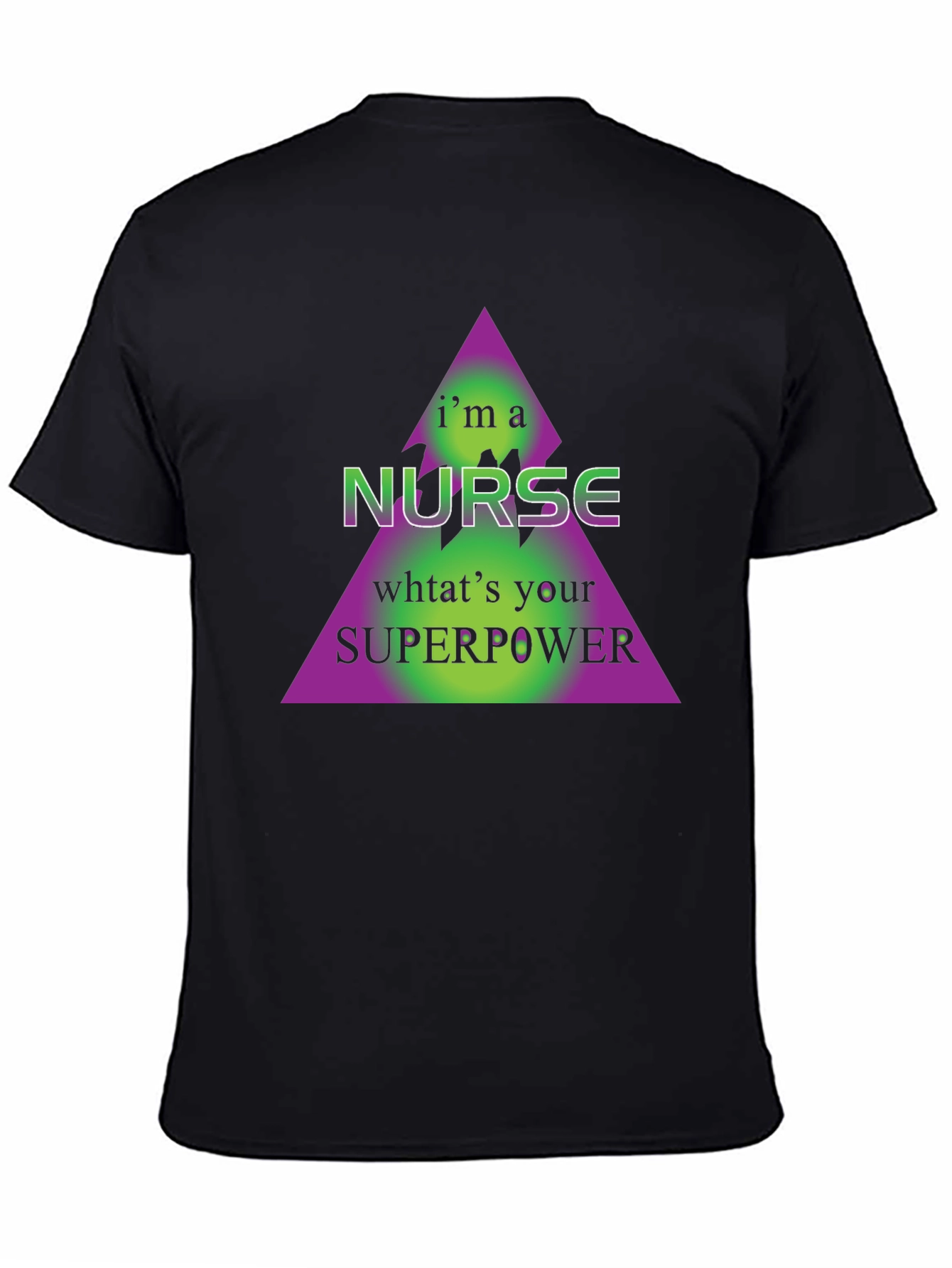 Nurse Superpower Graphic Tee