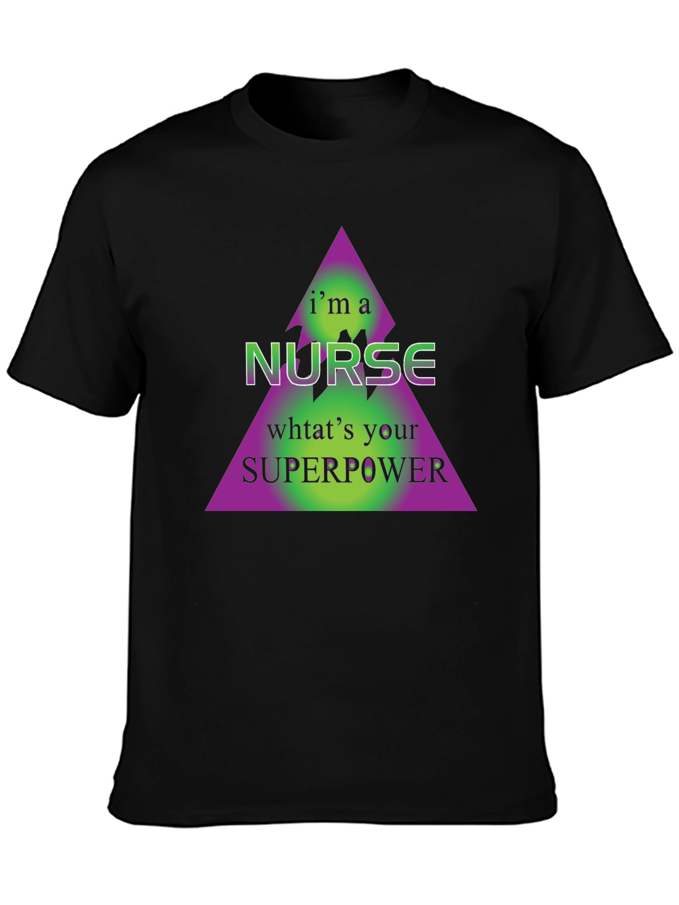 Nurse Superpower Graphic Tee
