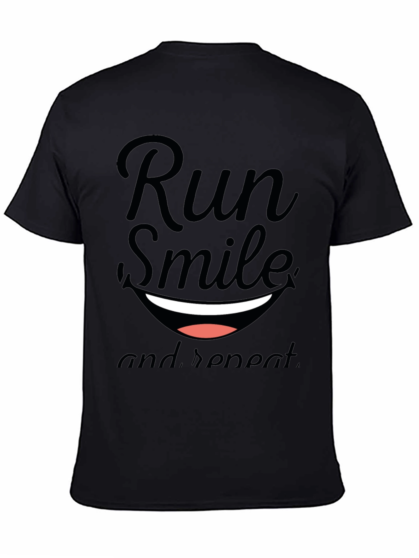 Run Smile Repeat Graphic Tee