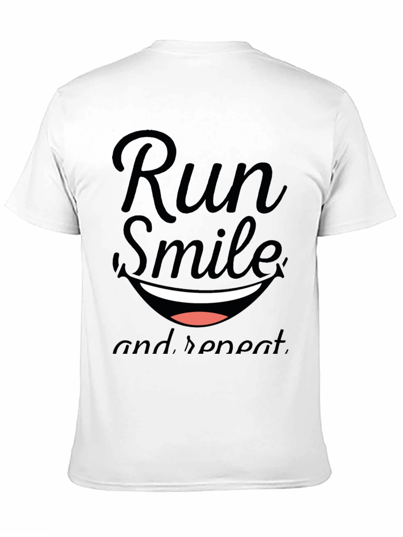 Run Smile Repeat Graphic Tee