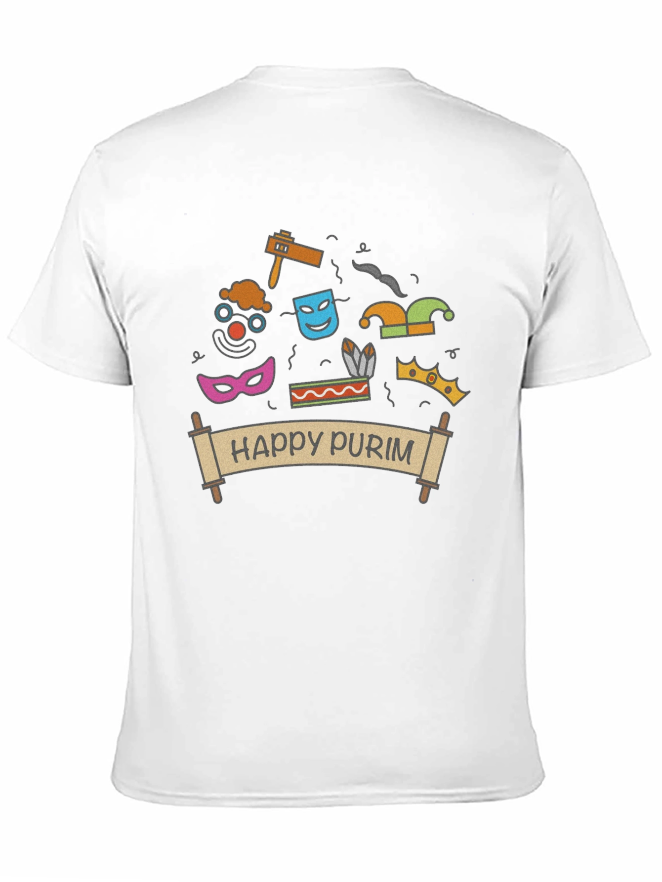 Happy Purim T-Shirt - Festive Holiday Apparel