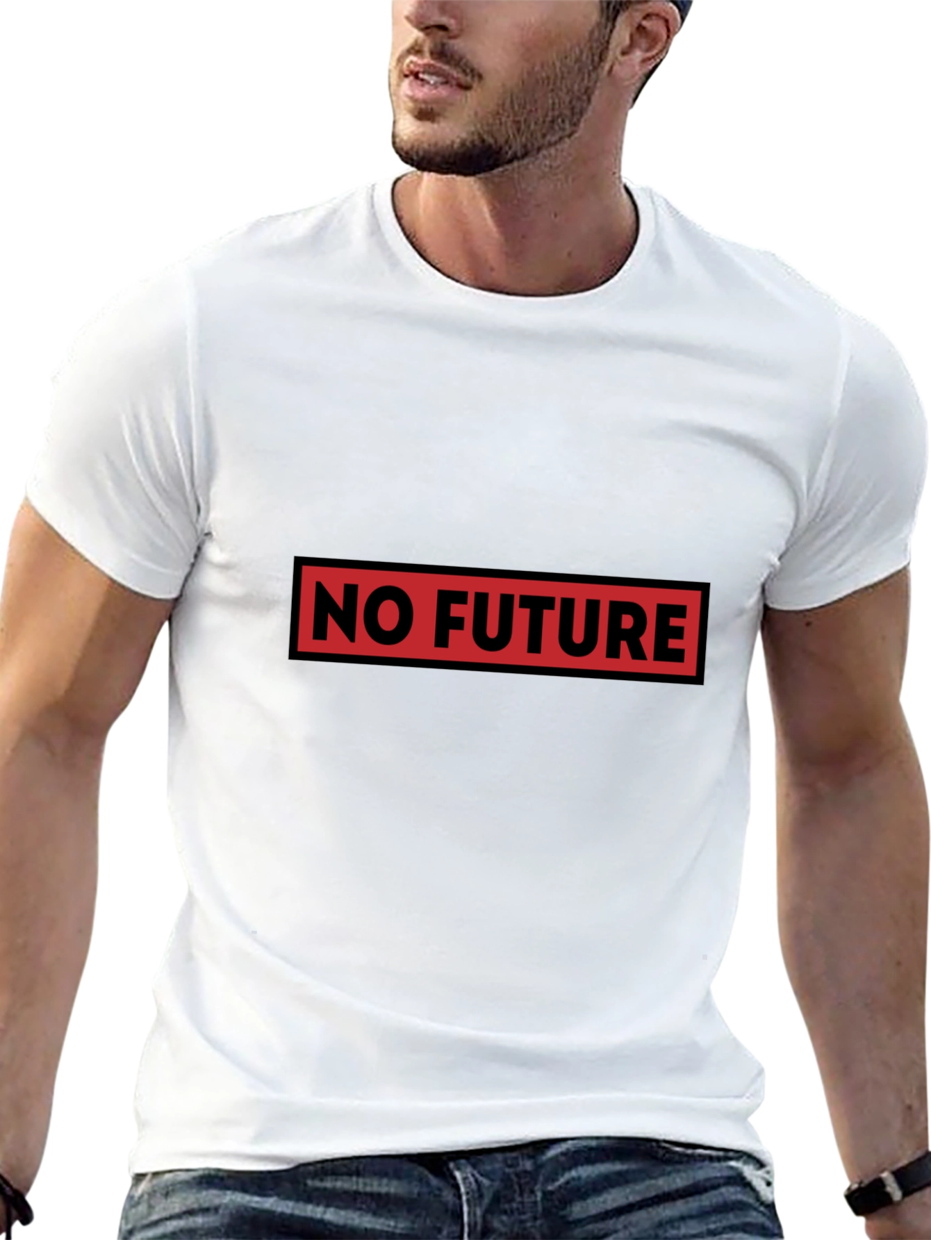 No Future Graphic Tee - Edgy Streetwear