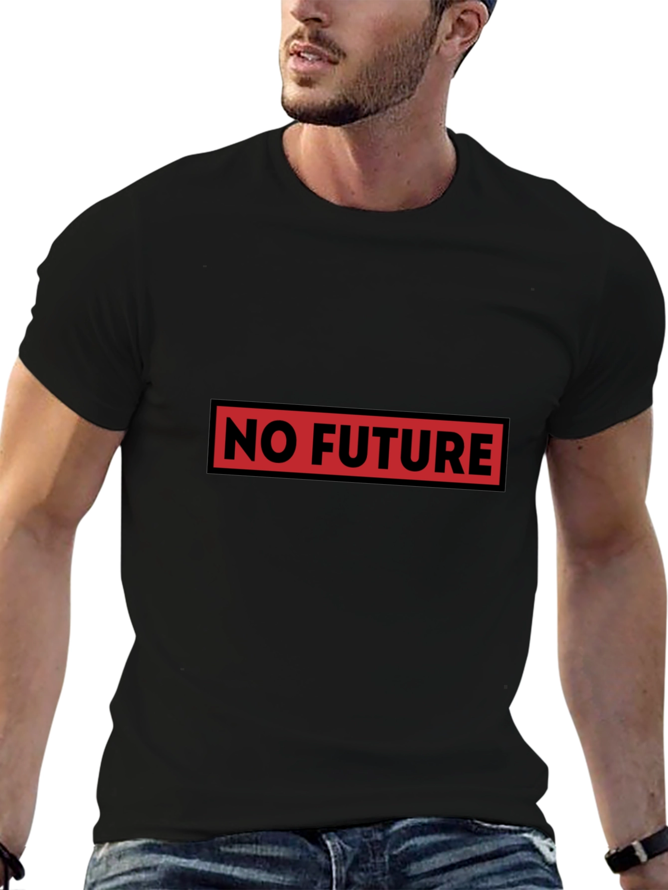 No Future Graphic Tee - Edgy Streetwear