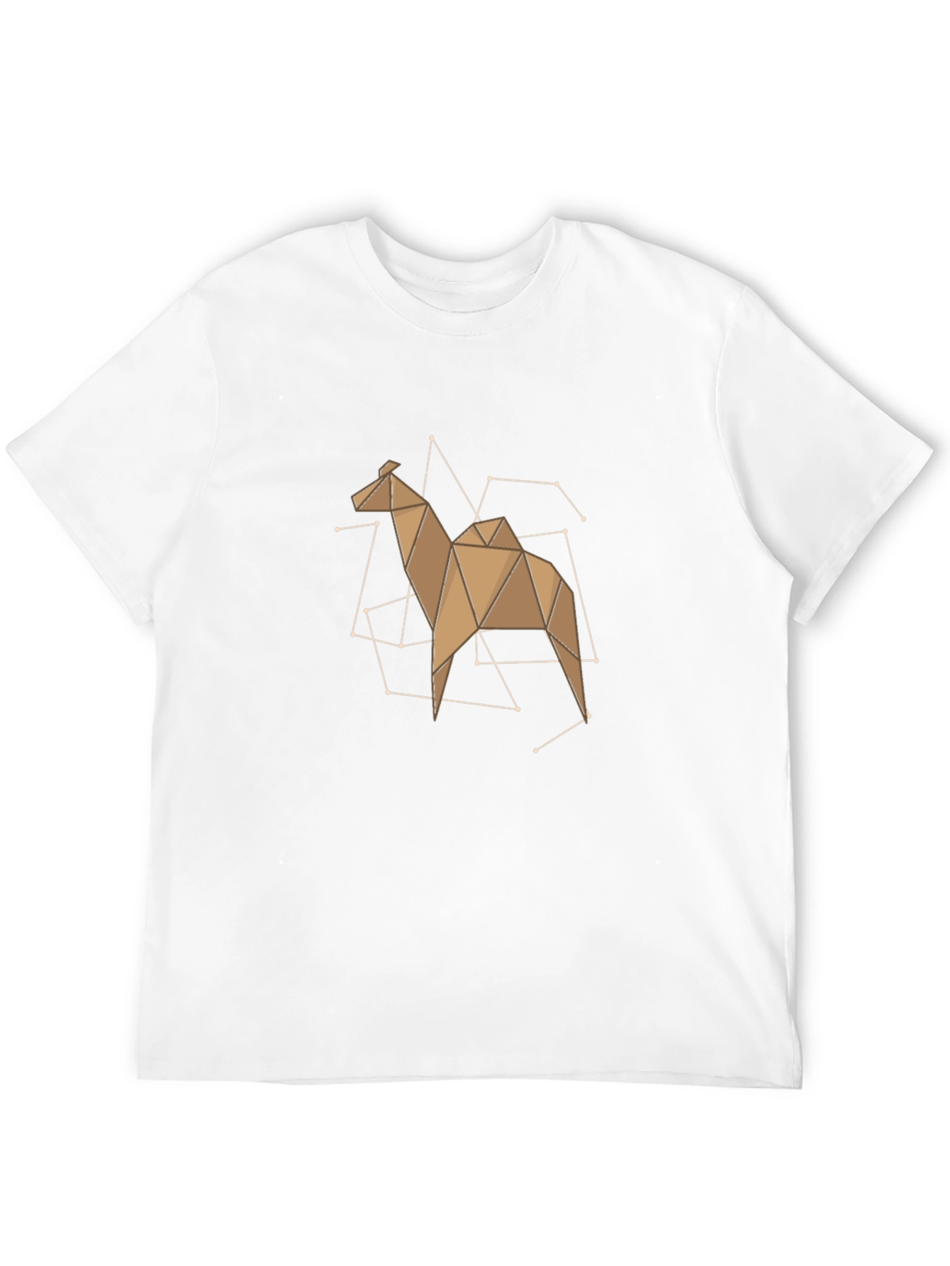 Geometric Camel Constellation T-Shirt
