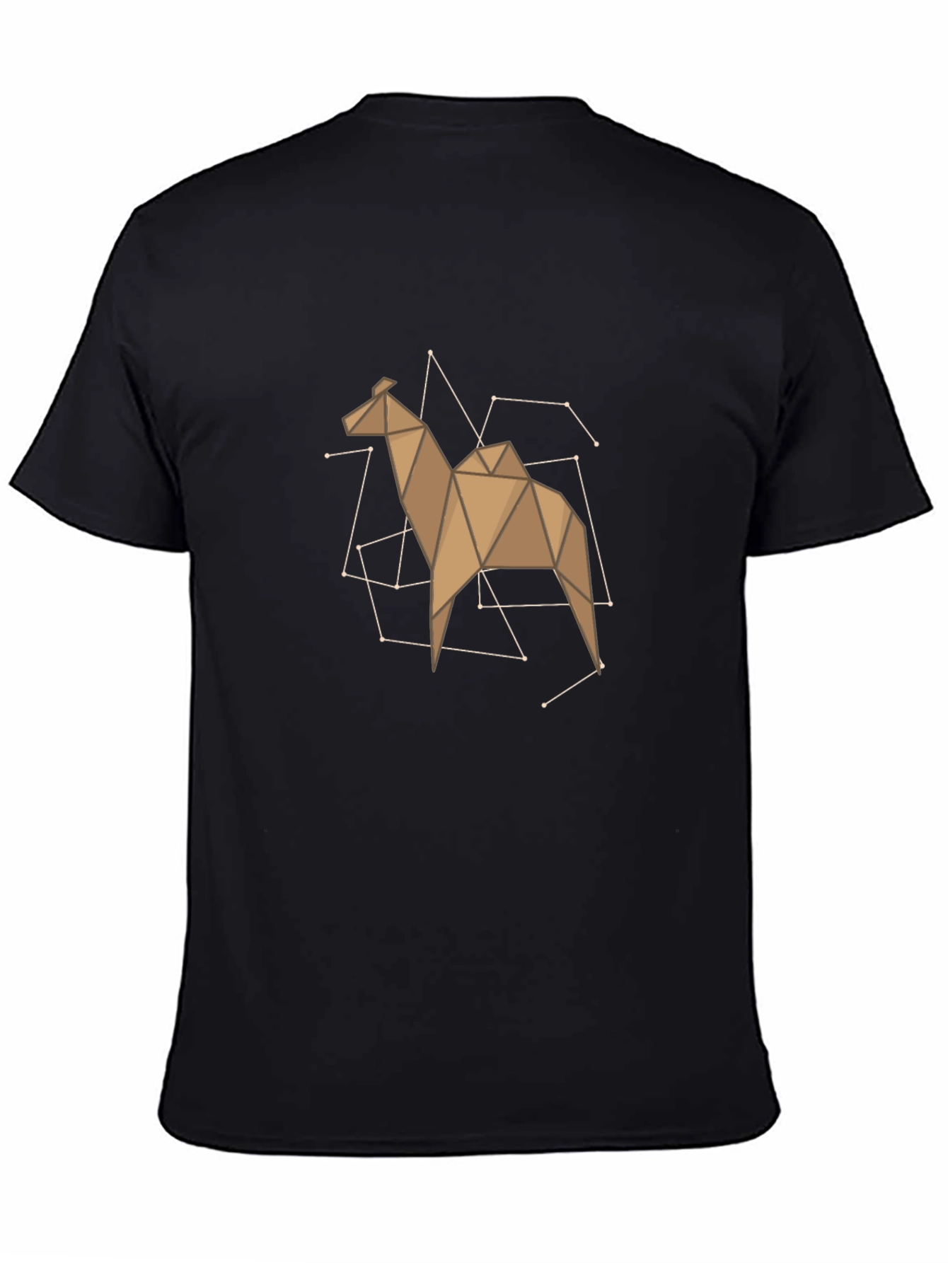 Geometric Camel Constellation T-Shirt