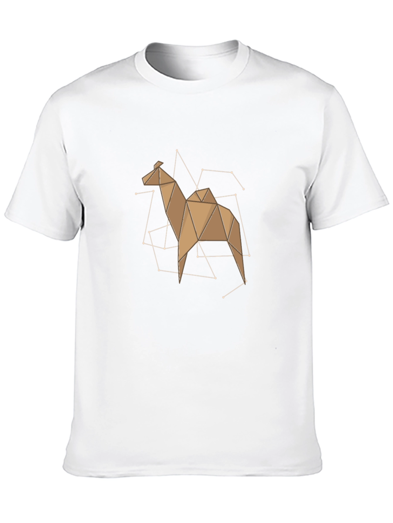 Geometric Camel Constellation T-Shirt