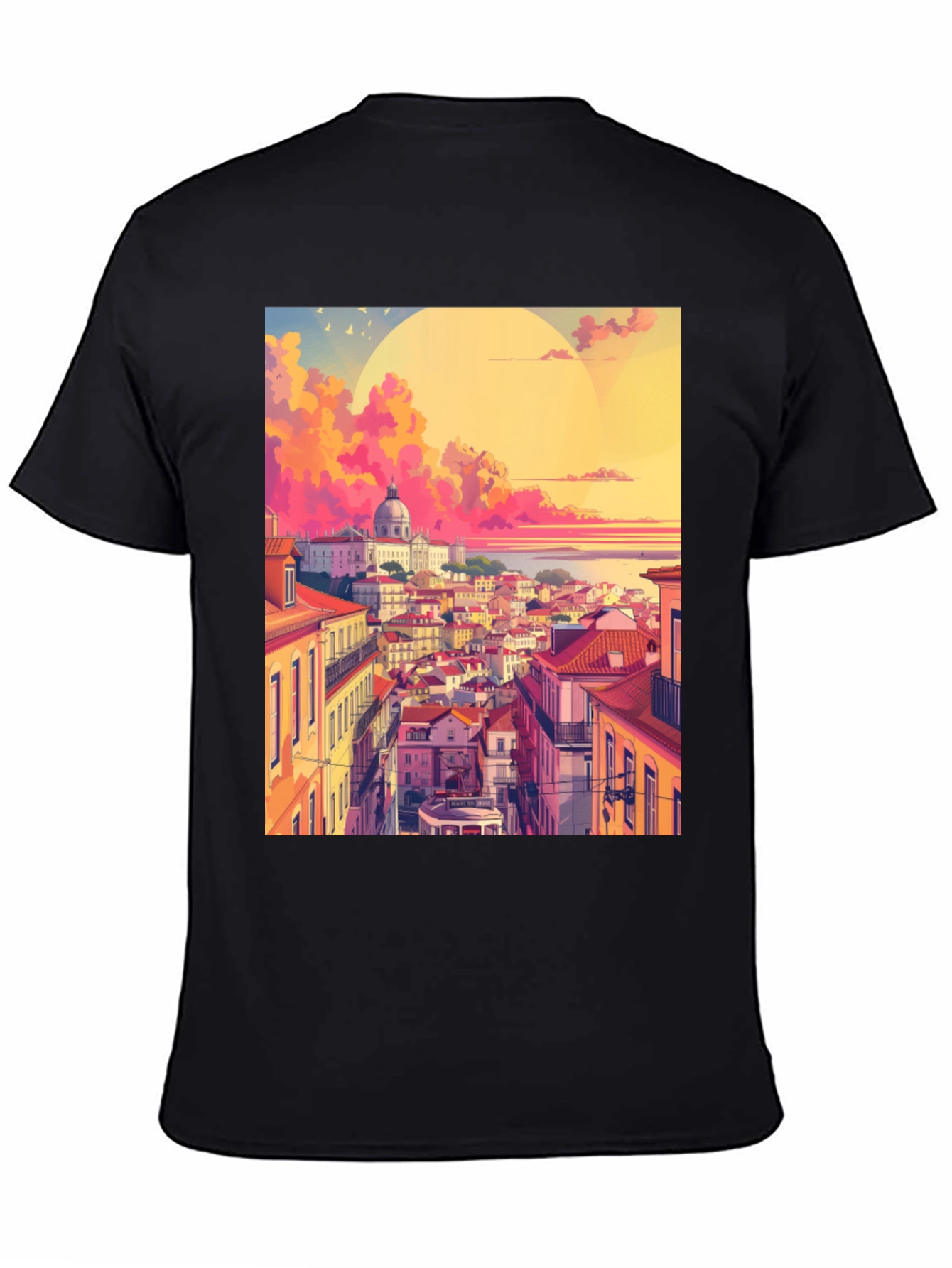 Lisbon Sunset Graphic Tee