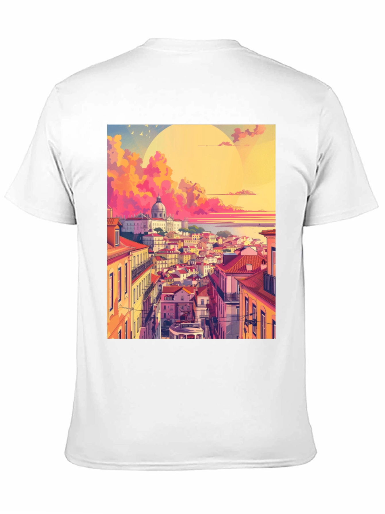 Lisbon Sunset Graphic Tee