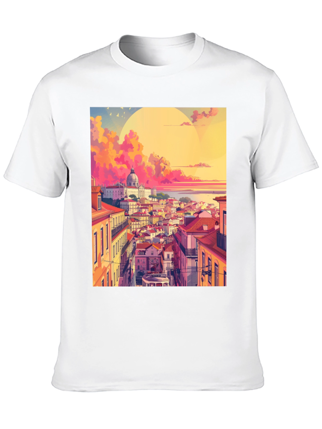Lisbon Sunset Graphic Tee