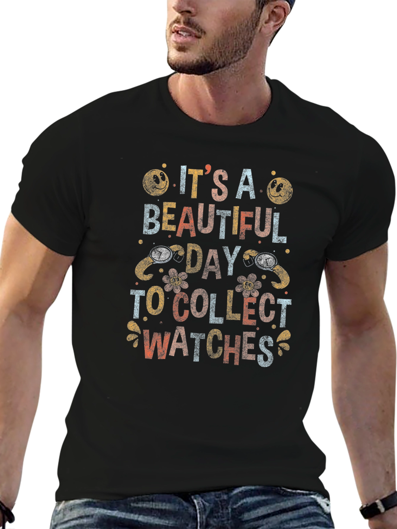 Its A Beautiful Day to Collect Watches Graphic T-Shirt