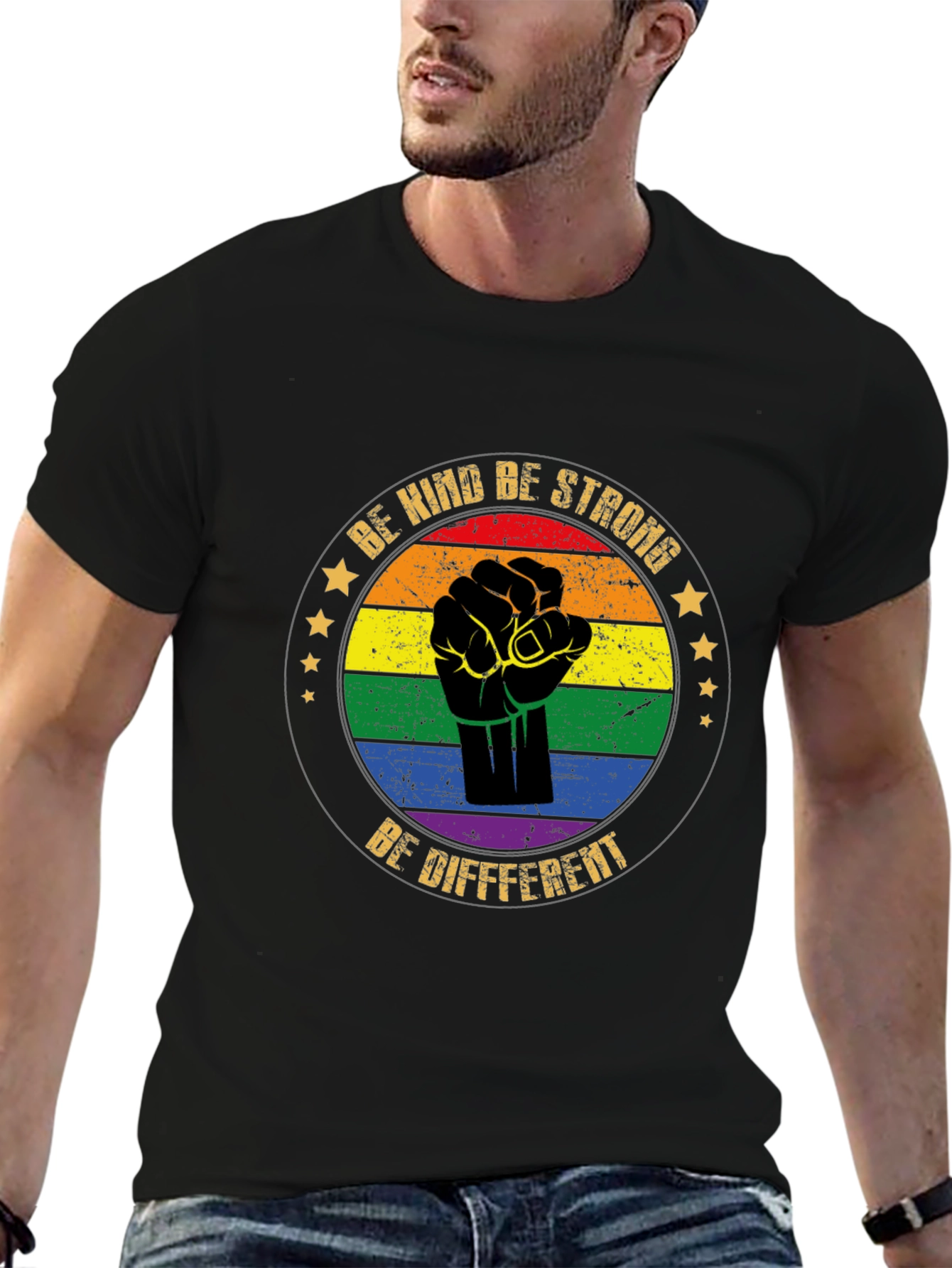 Be Kind Strong Different Pride T-Shirt