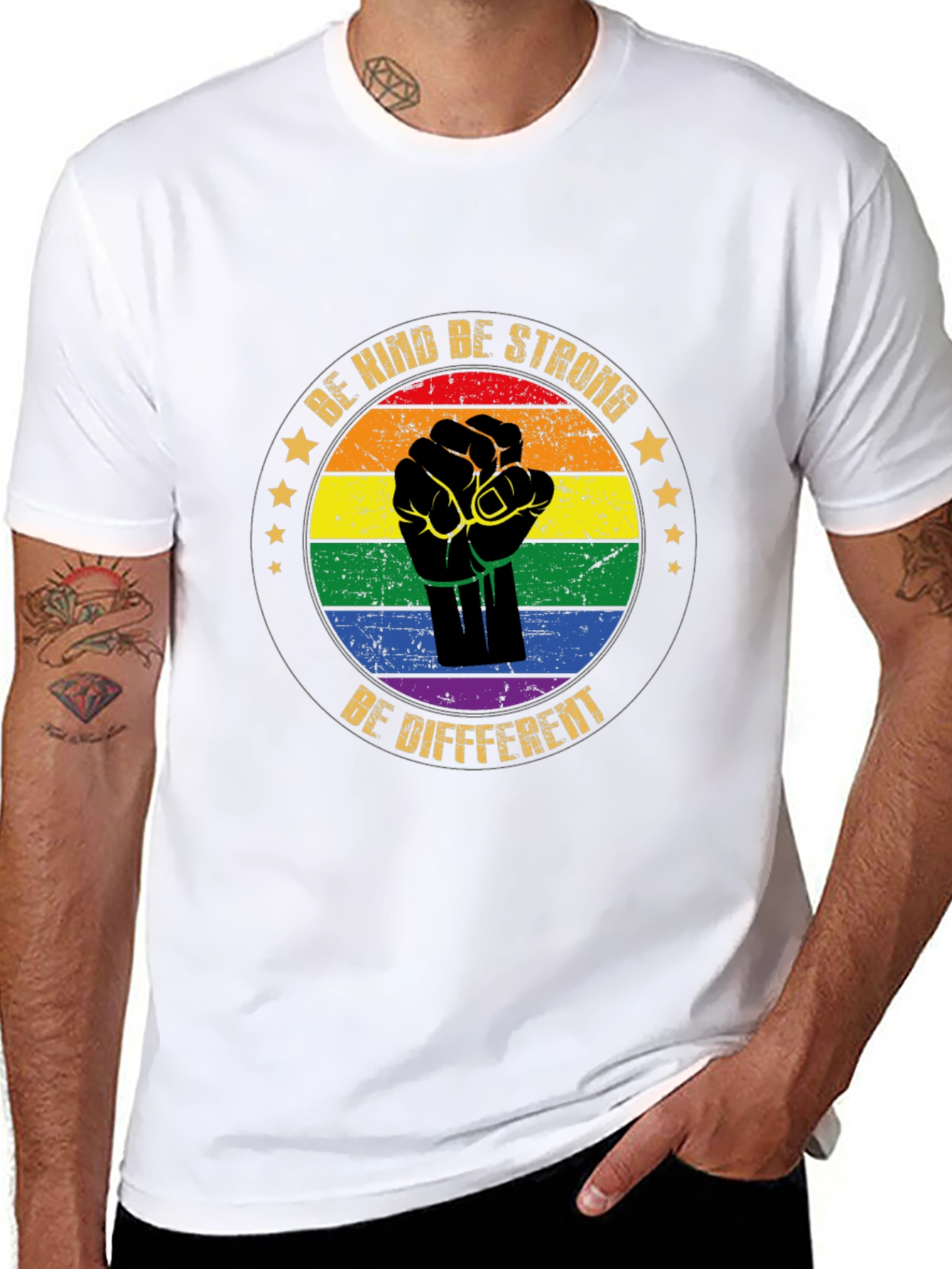 Be Kind Strong Different Pride T-Shirt
