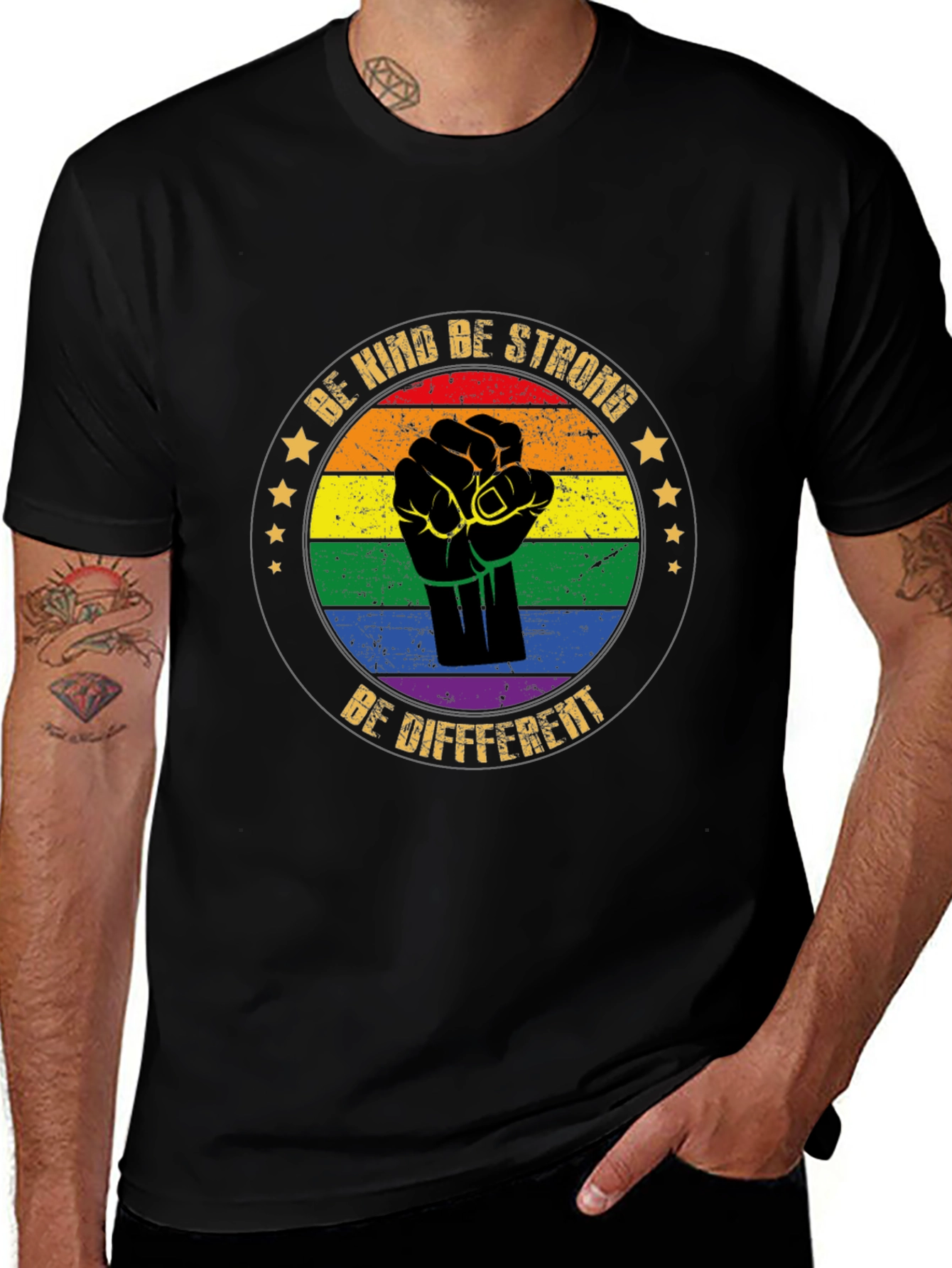 Be Kind Strong Different Pride T-Shirt