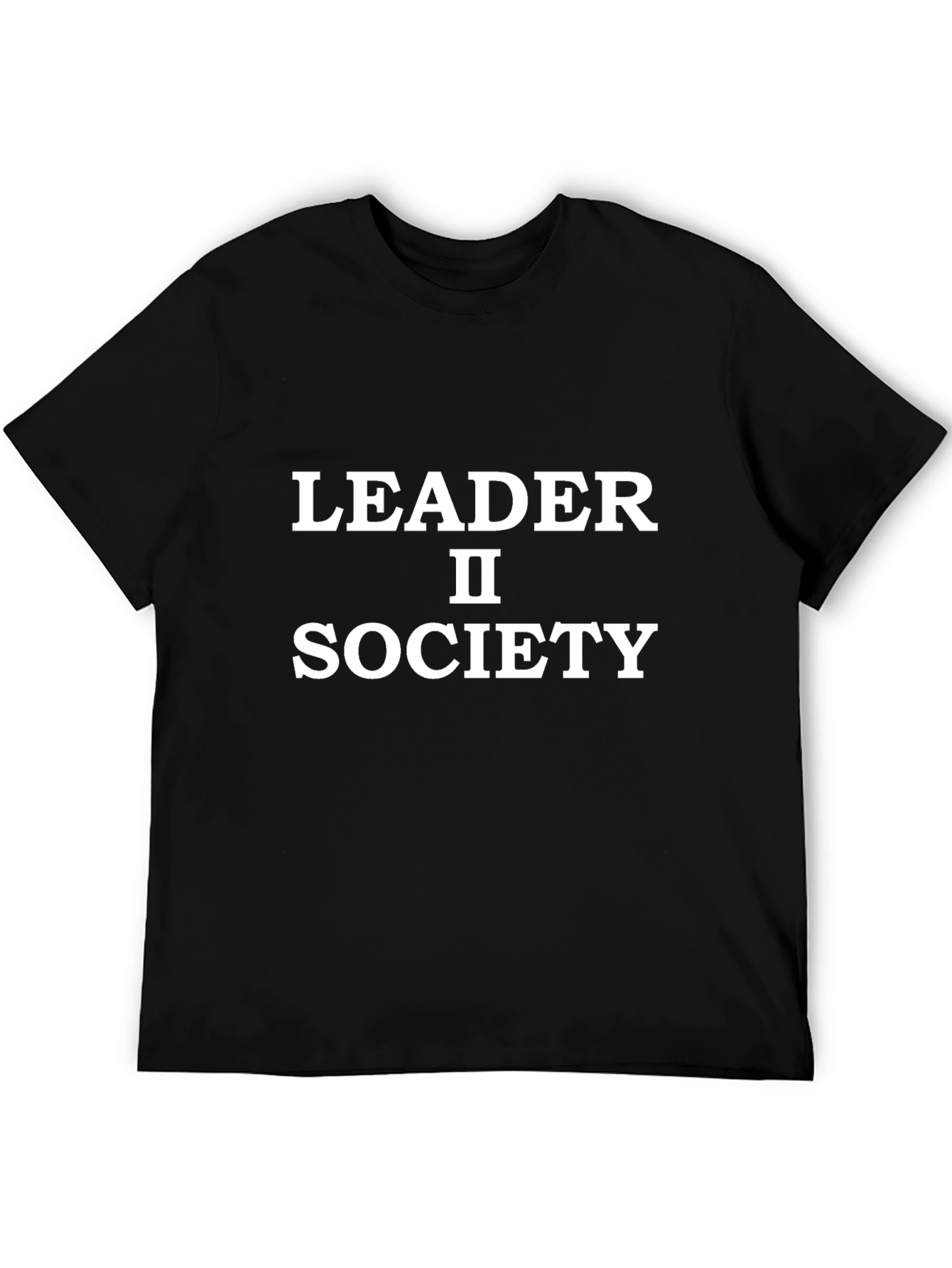 Leader II Society Black T-Shirt
