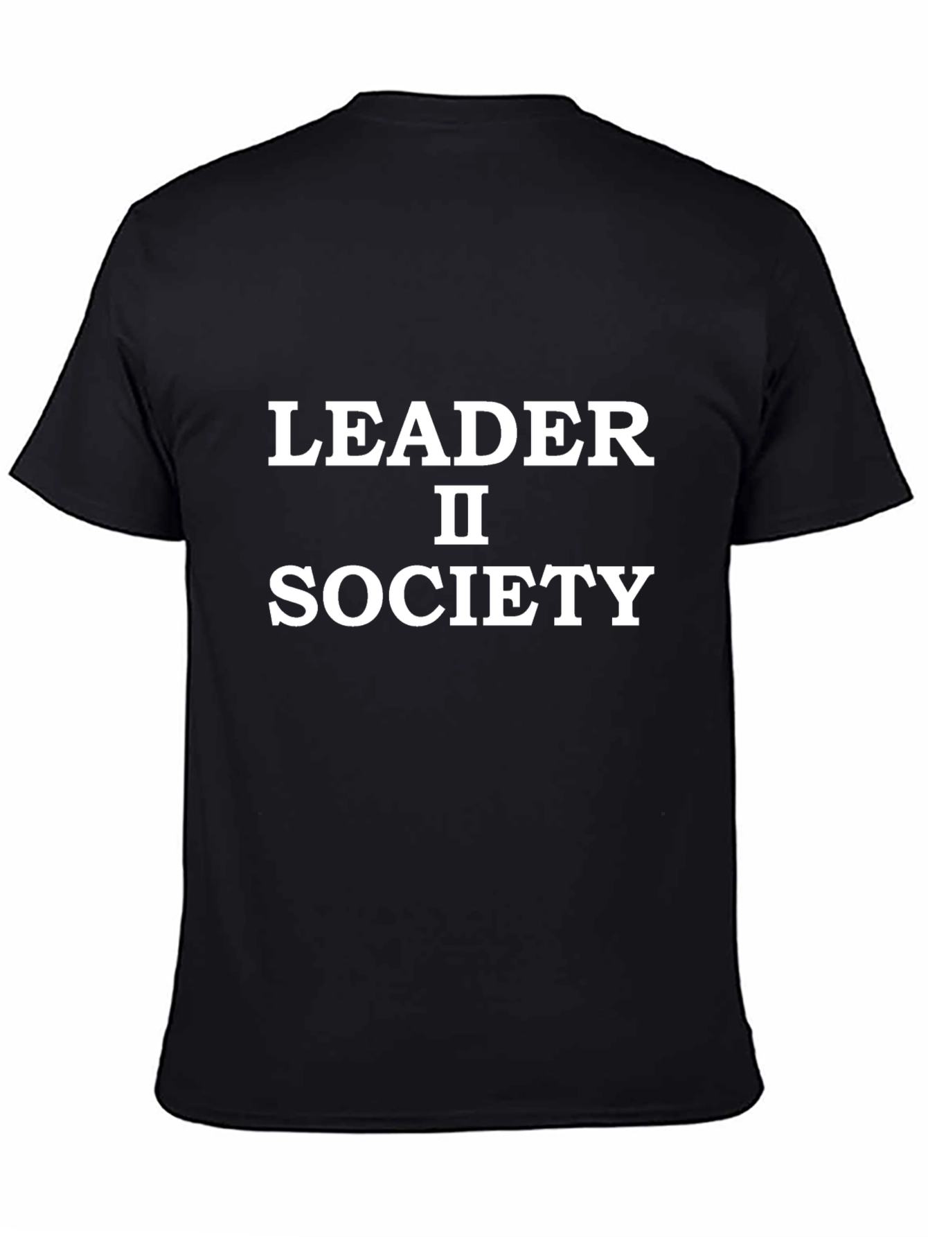 Leader II Society Black T-Shirt