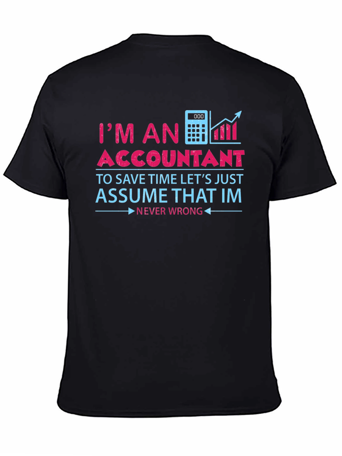 Accountant Humor Graphic T-Shirt