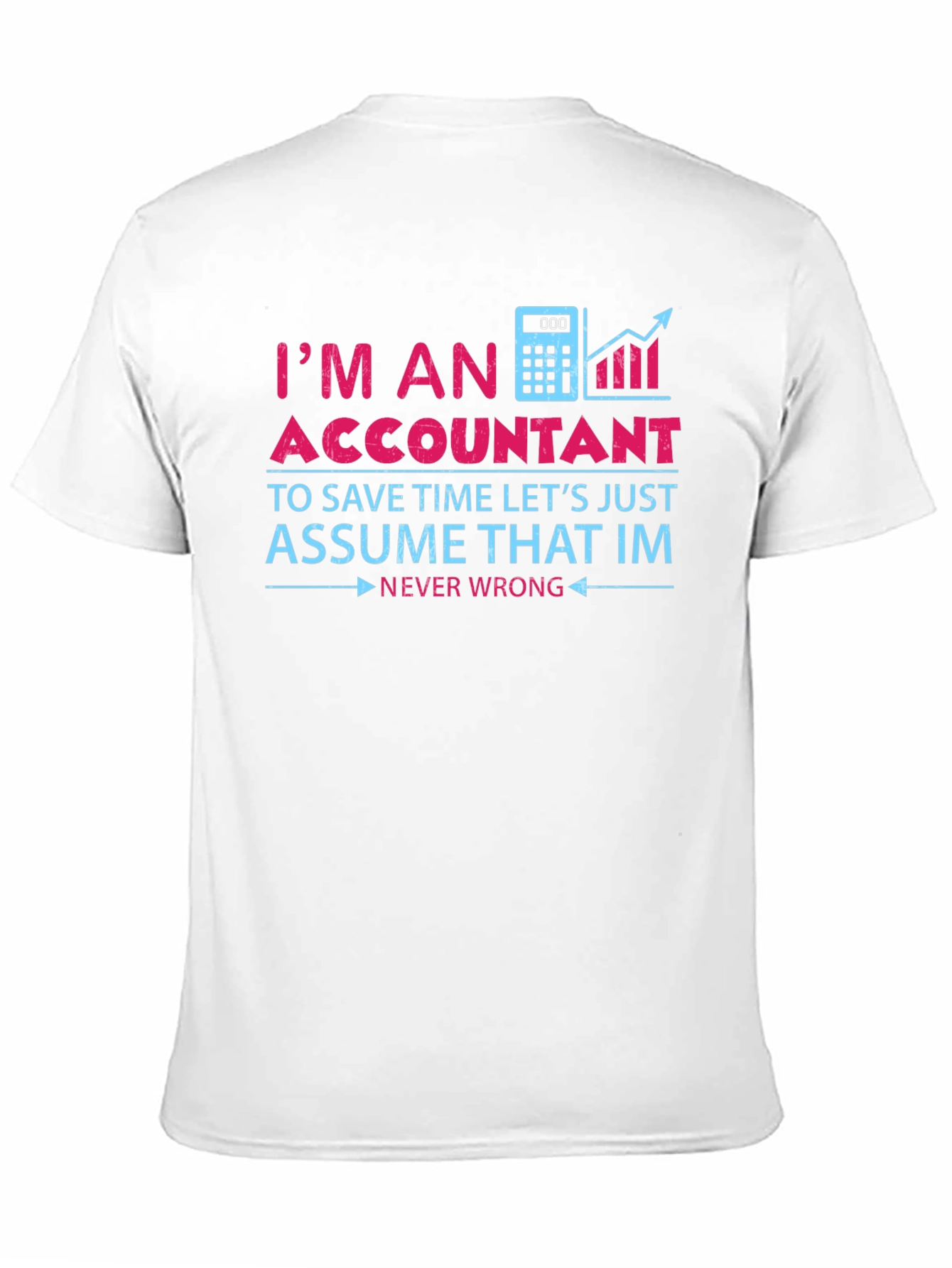 Accountant Humor Graphic T-Shirt