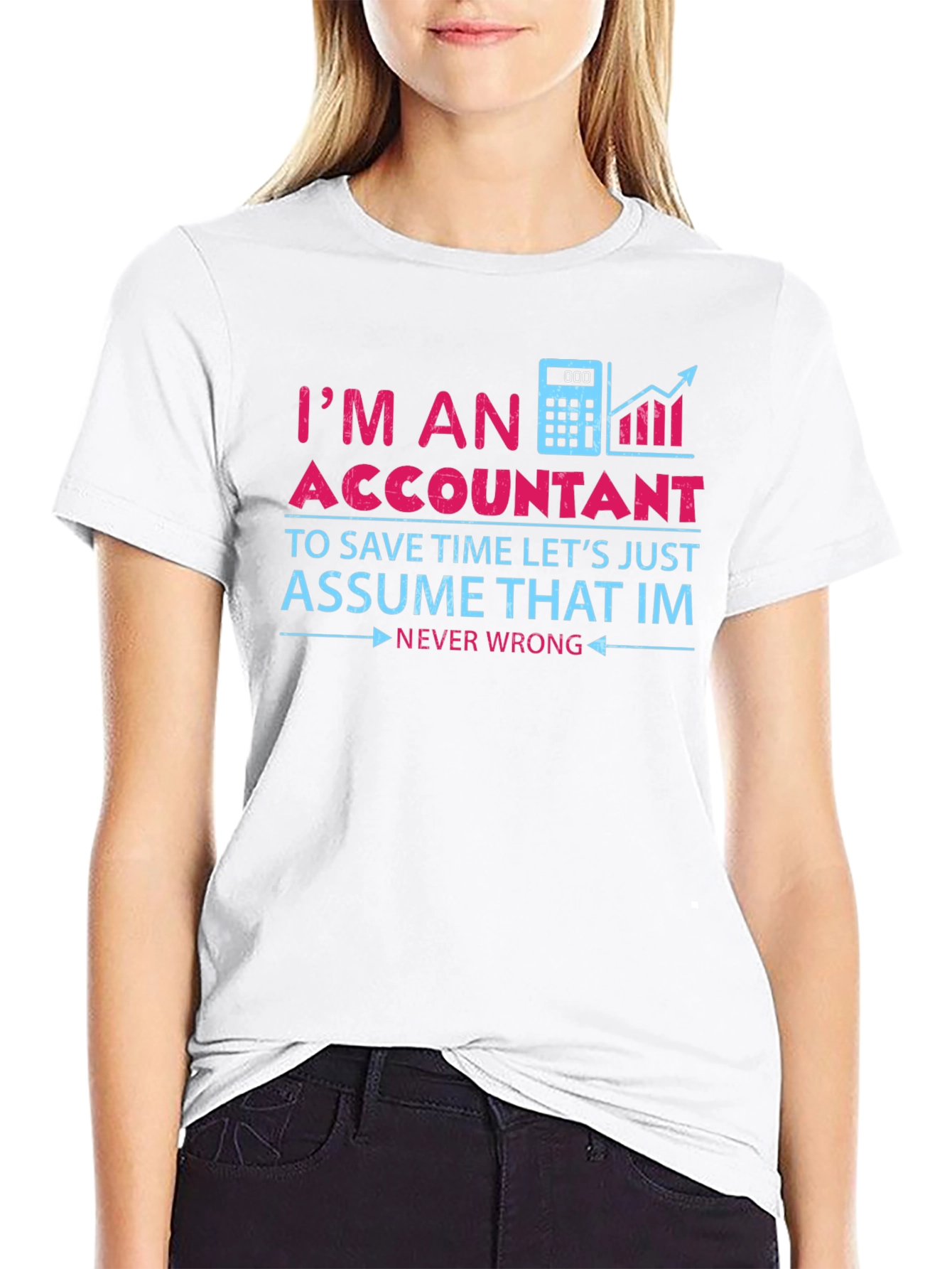 Accountant Humor Graphic T-Shirt