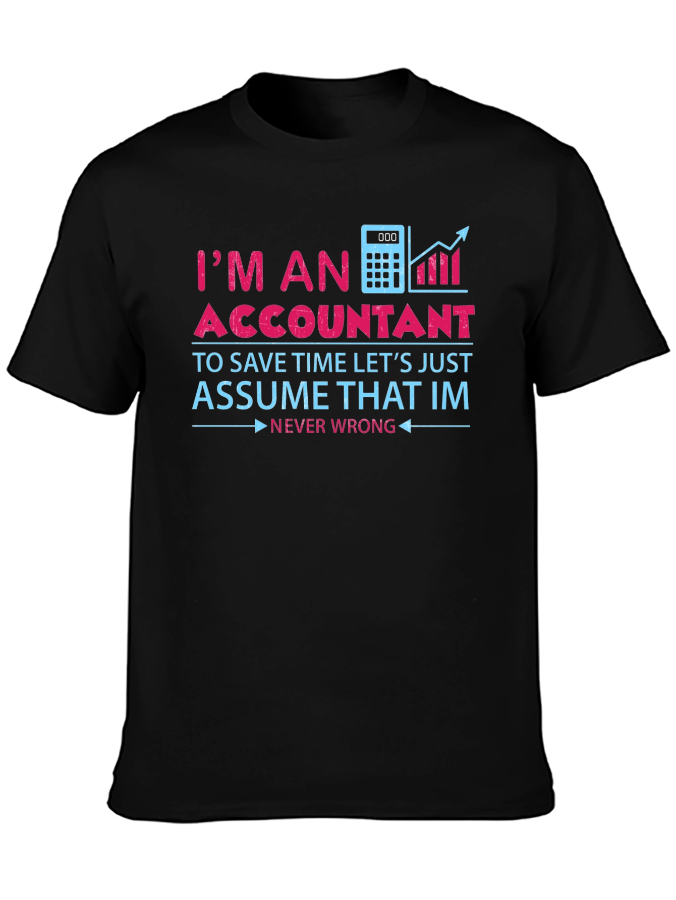 Accountant Humor Graphic T-Shirt